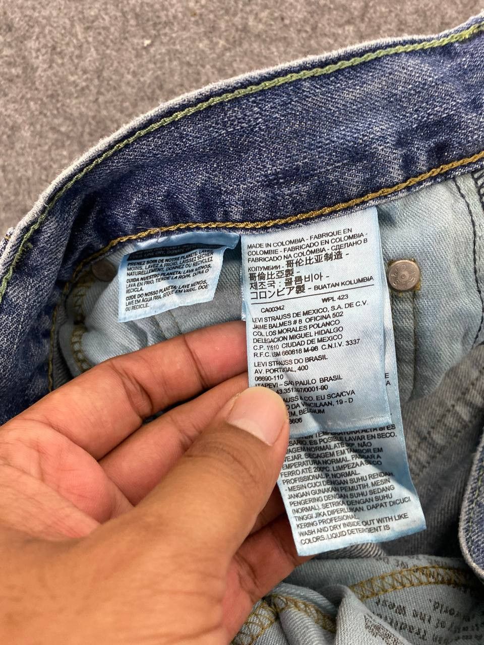 Levi's levis 527 bootcut flare distressed reworked denim Size US 34 / EU 50 - 13 Thumbnail