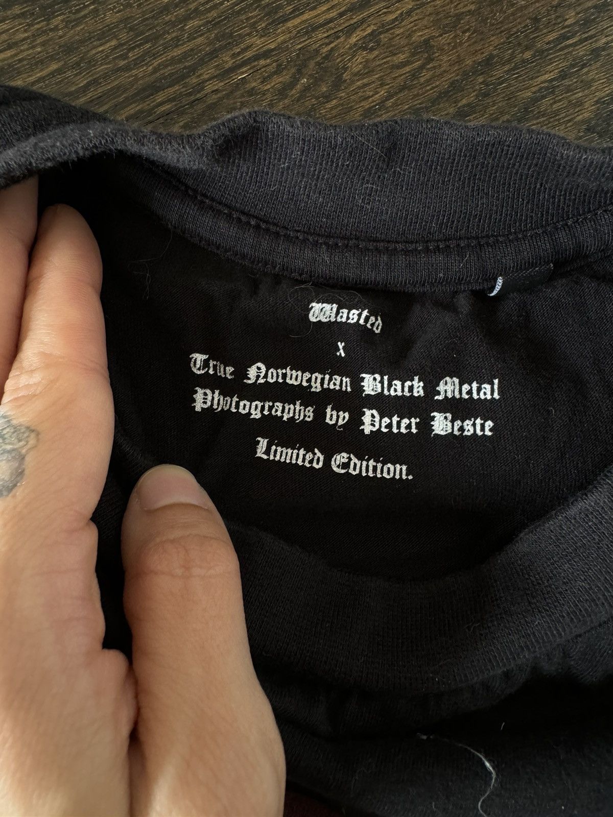 Wasted Paris Wasted Paris x True Norwegian Black Metal Gorgoroth Tee ...