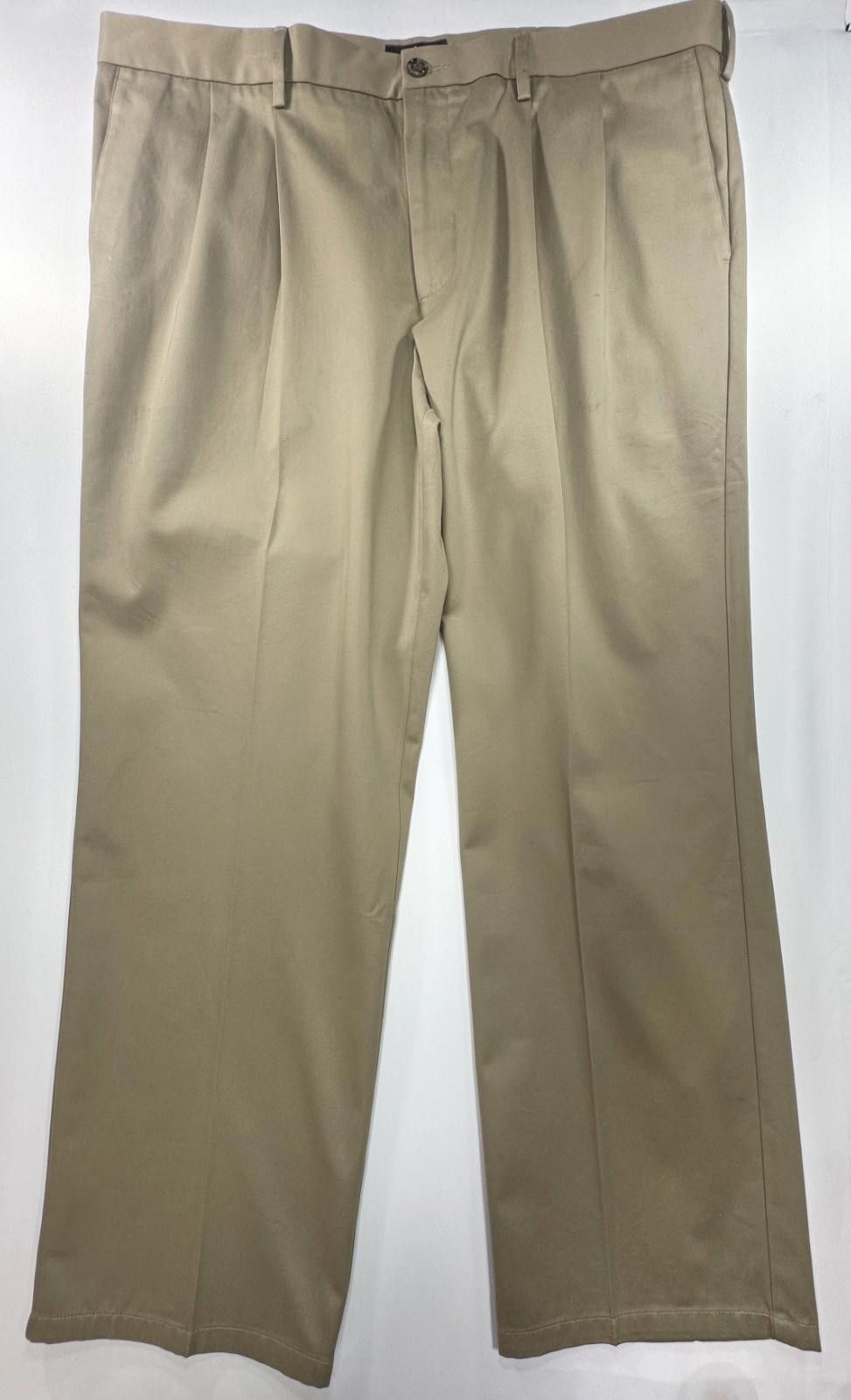 Dockers Dockers Signature Khaki Classic Chinos Brown Mens 42/32 Size US 42 / EU 58 - 1 Thumbnail