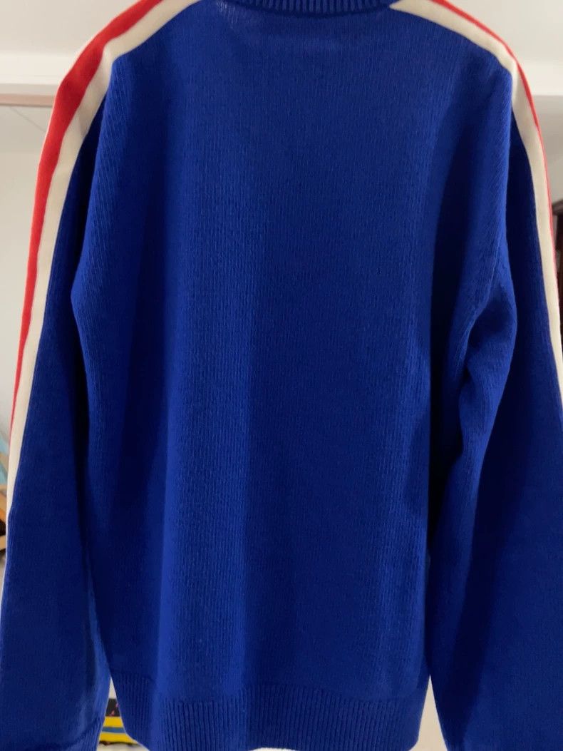 Gucci Gucci Gucci I Love You" colorful letter design blue sweater Size US XL / EU 56 / 4 - 2 Thumbnail