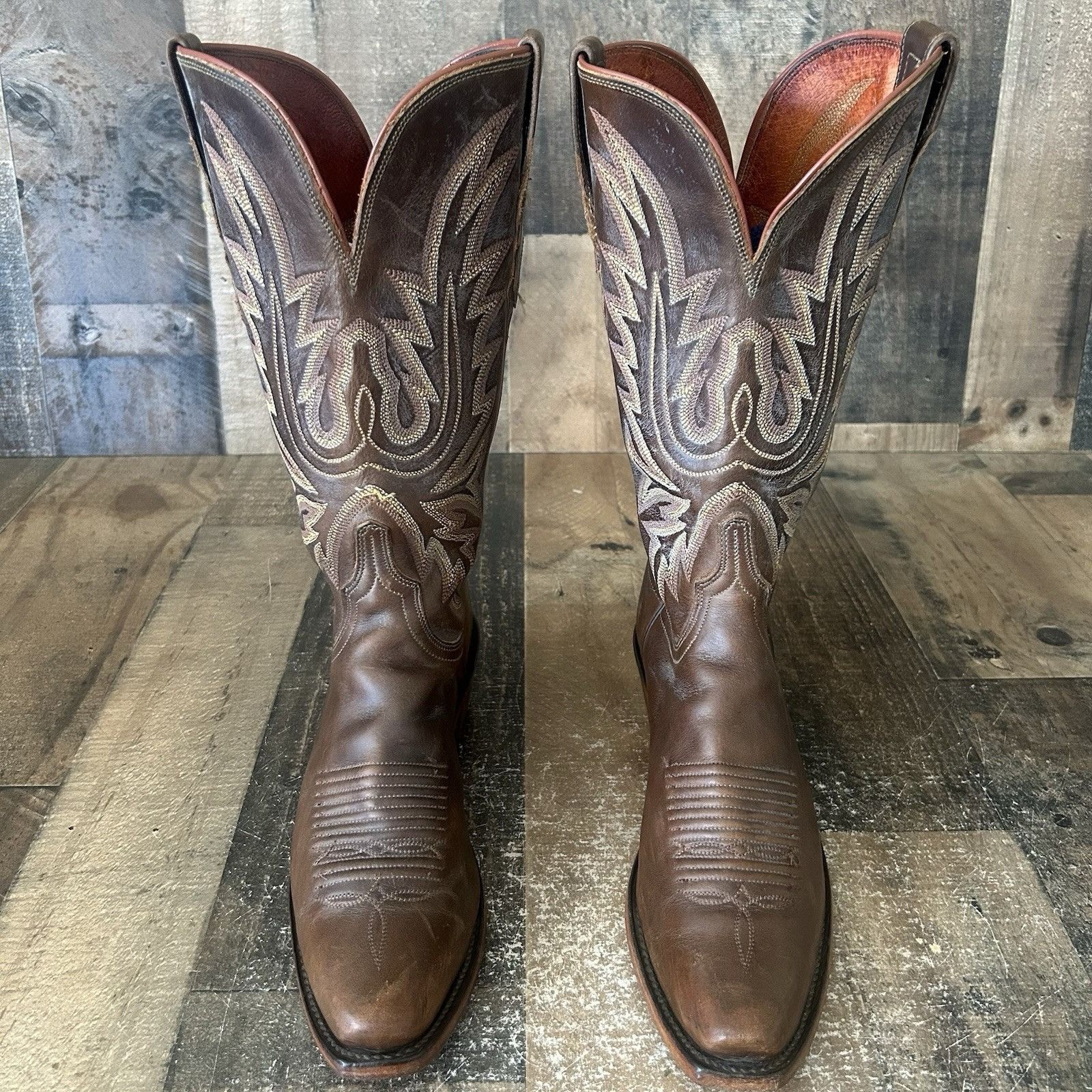 Lucchese Lucchese 1883 Mad Dog N82577 Cowboy Boots Womens 8 B Size US 8 / IT 38 - 7 Thumbnail