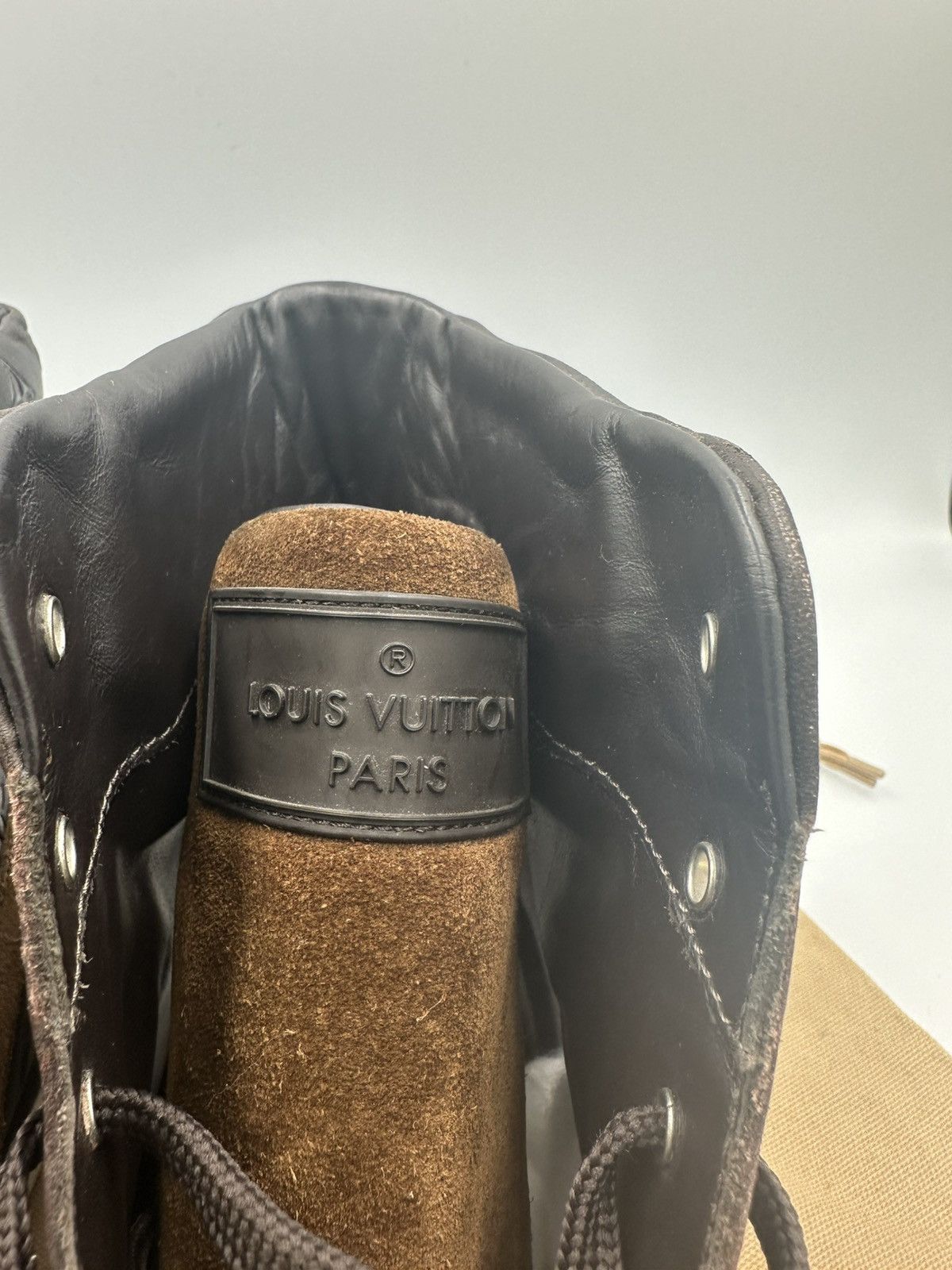 Louis Vuitton Louis Vuitton High Top Sneakers Size US 13 / EU 46 - 11 Thumbnail