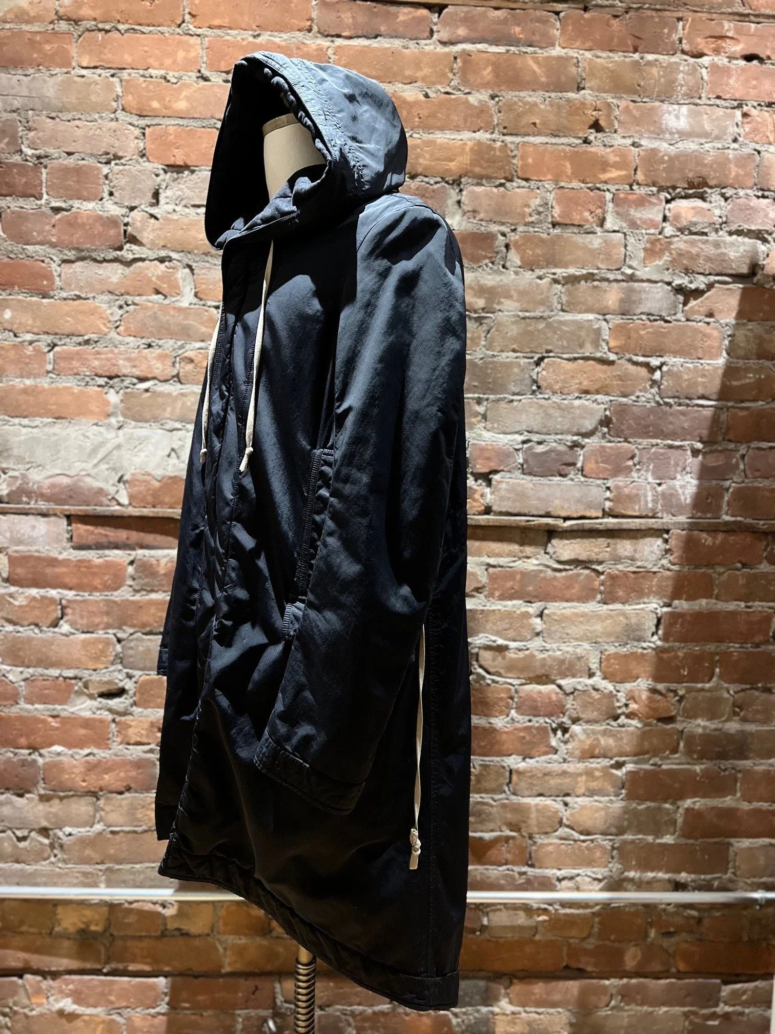 Rick Owens Drkshdw Rick Owens DRKSHDW Padded Fishtail Parka – DU14F4962-MUR Size US M / EU 48-50 / 2 - 1 Thumbnail