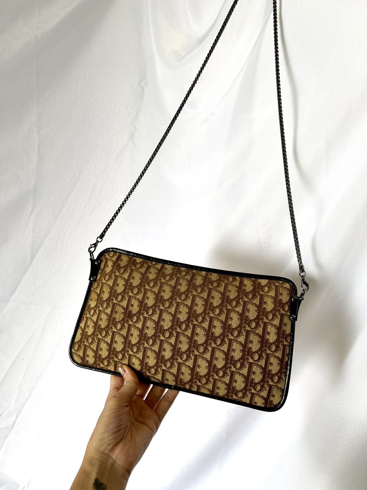 Dior Dior Vintage Trotter Clutch Bag Iconic Size ONE SIZE - 2 Thumbnail