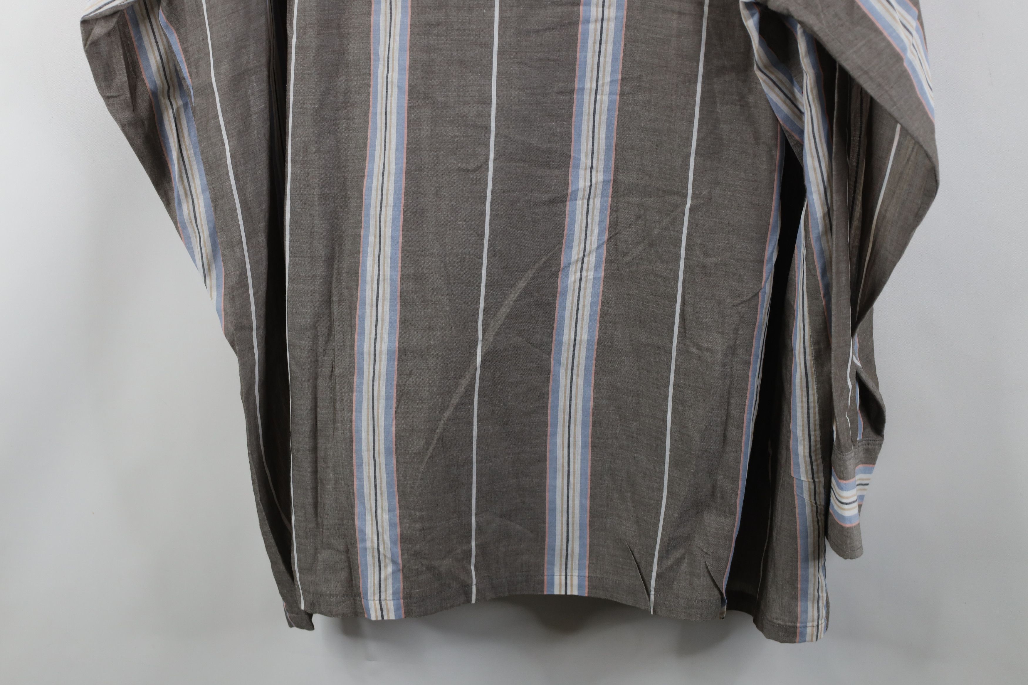 Vintage Vintage 70s Streetwear Camp Collar Collared Button Shirt USA Size US XXL / EU 58 / 5 - 11 Thumbnail