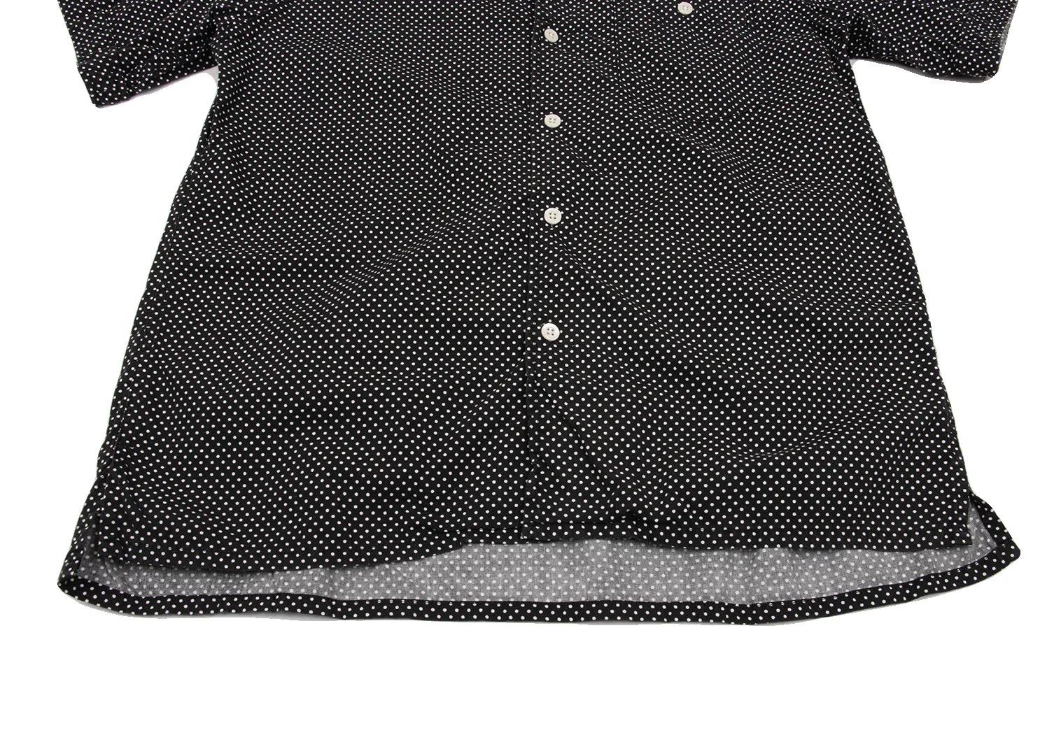 Engineered Garments Polka Dot Short Sleeve Shirt in Black and White Size M Size US M / EU 48-50 / 2 - 9 Thumbnail