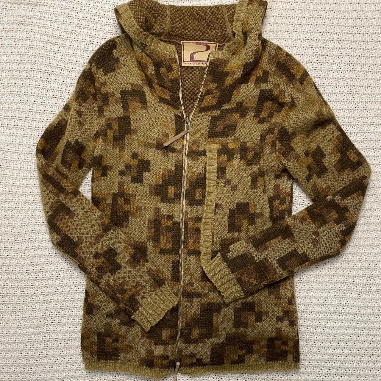 Beauty Beast × Japanese Brand Beauty:Beast Mohair Zip Up Jacket Size US M / EU 48-50 / 2 - 1 Thumbnail
