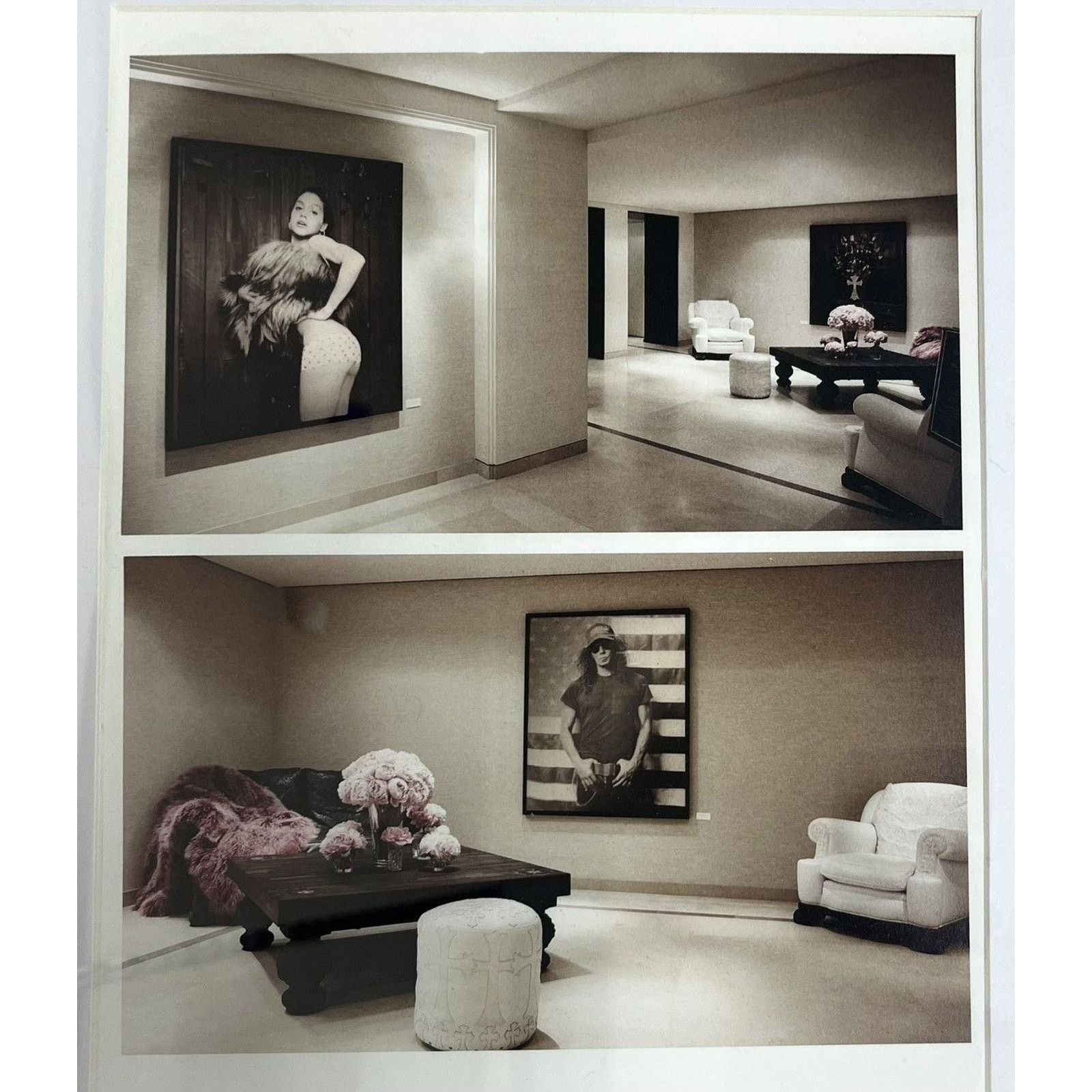 Chrome Hearts × Vintage Chrome Hearts Richard Stark furnished home poster frame 9x11 Size ONE SIZE - 2 Thumbnail