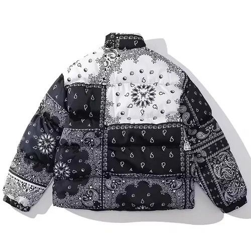 Other Ying Yang Paisley Bandana Puffer Jacket Size US M / EU 48-50 / 2 - 3 Thumbnail