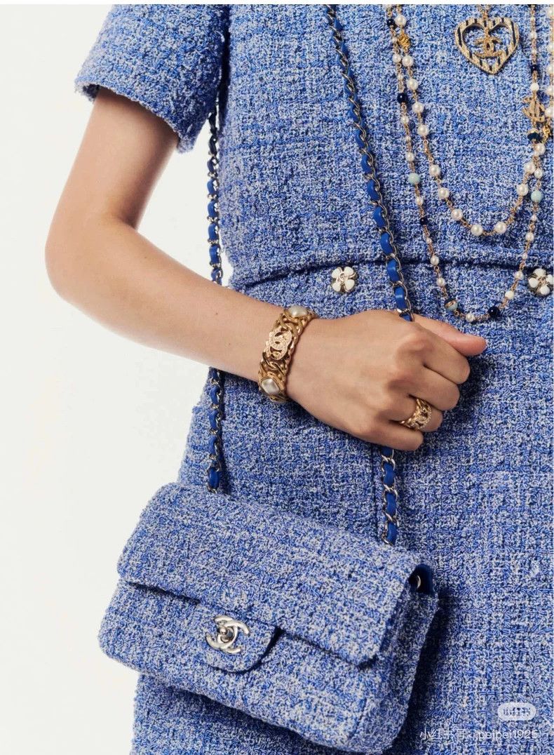Chanel Chanel 24p spring and summer preview series blue short-sle Size XS / US 0-2 / IT 36-38 - 8 Thumbnail
