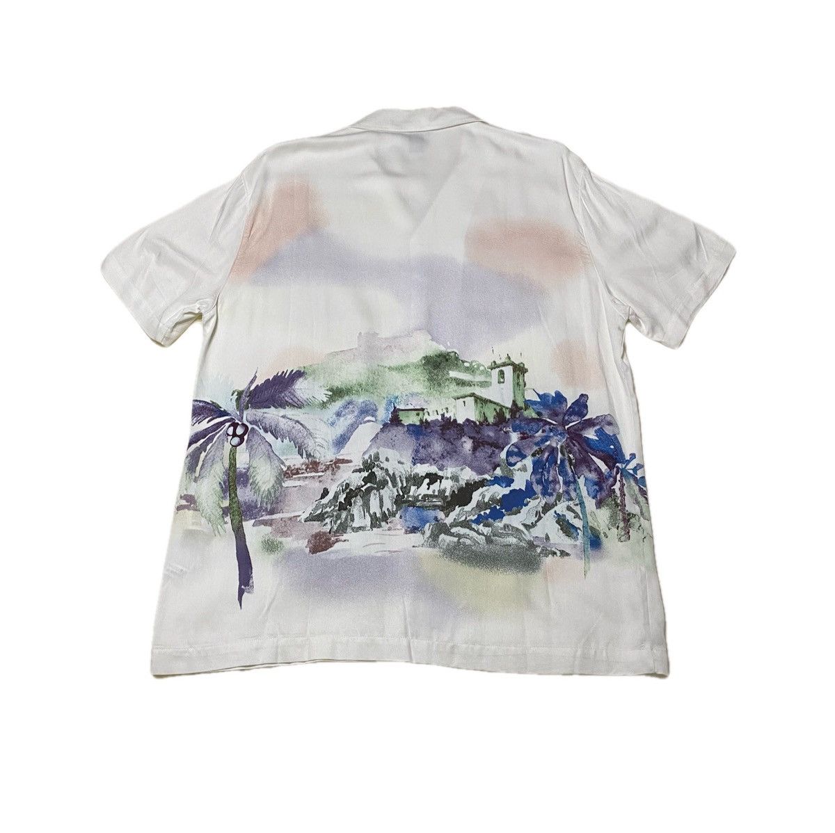Forever 21 Camp Collar Beach Shirt Size US M / EU 48-50 / 2 - 2 Thumbnail