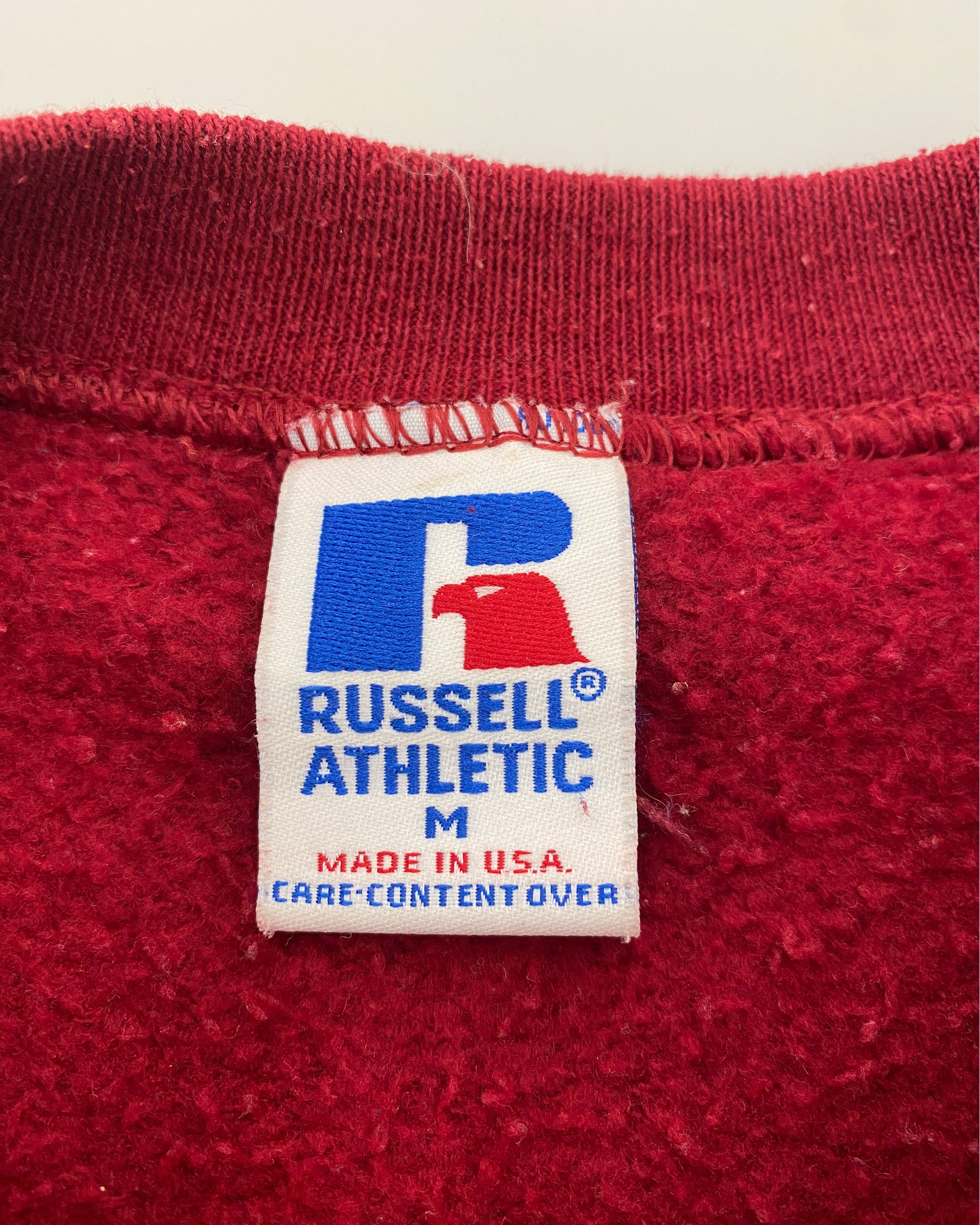 Russell Athletic 1990s Made in USA Embroidered Logo Crewneck Size US M / EU 48-50 / 2 - 5 Thumbnail