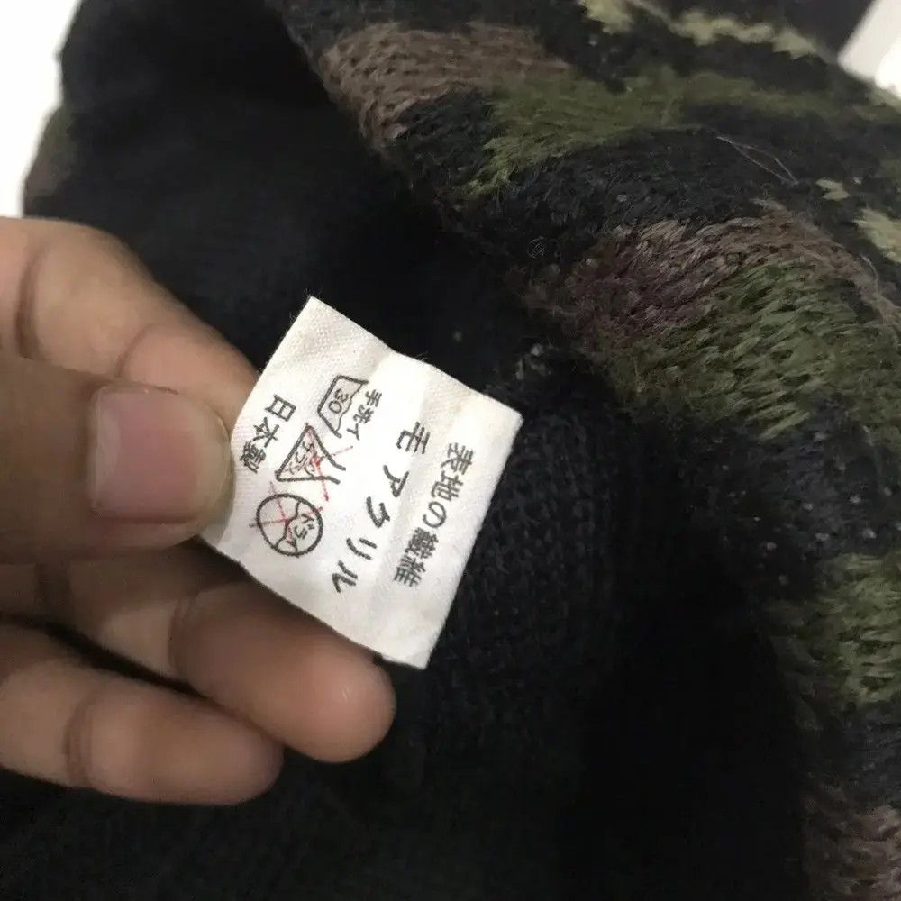 Japanese Brand × Vintage Japanese Brand Army Beanie Hat Size ONE SIZE - 5 Thumbnail