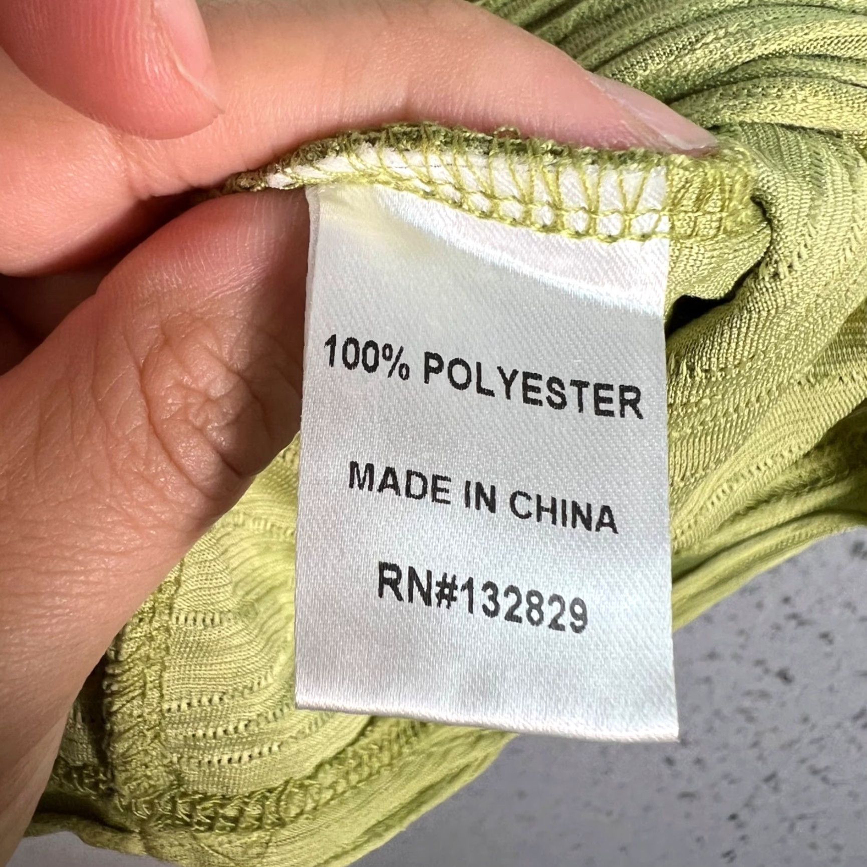superdown Superdown Tube Top Size Small Textured Lime Green Womens Size S / US 4 / IT 40 - 4 Thumbnail