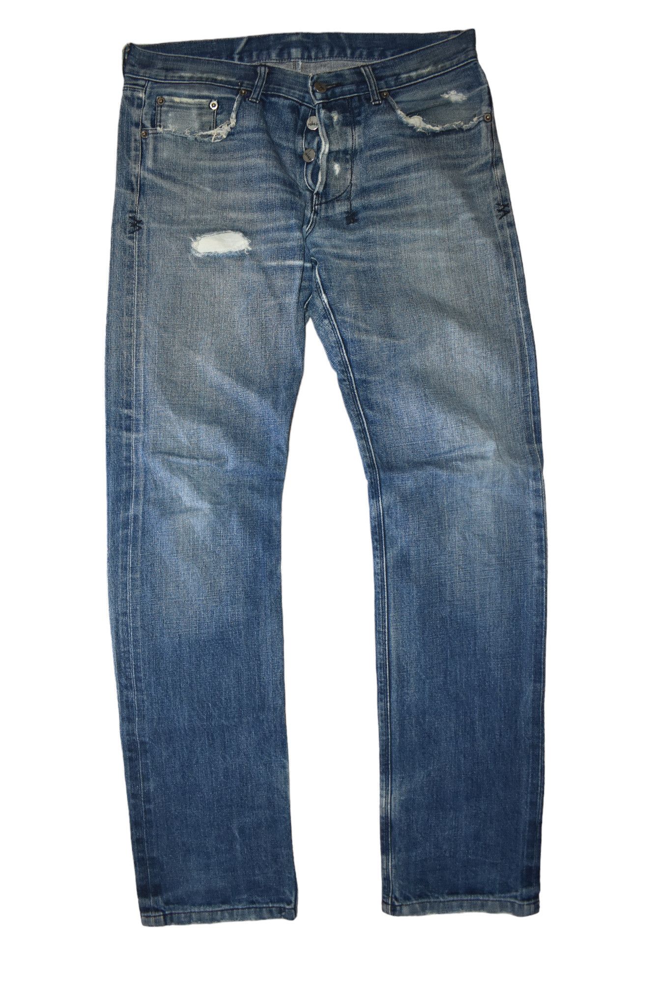 Japanese Brand × Ksubi Ksubi Jeans Distress Chitch Slim Tapered Size 34 Size US 34 / EU 50 - 2 Thumbnail