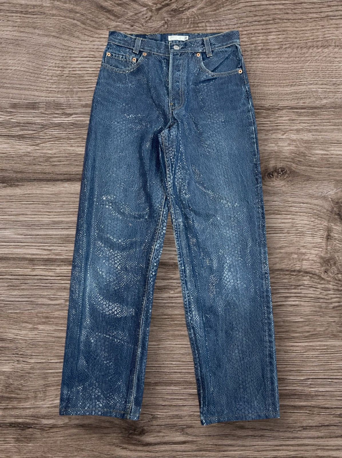 Levi's × Vintage 💸BINDING OFFER💸 Rare Vintage 90’s Levi’s 701 Adesso Jeans Size US 28 / EU 44 - 1 Thumbnail
