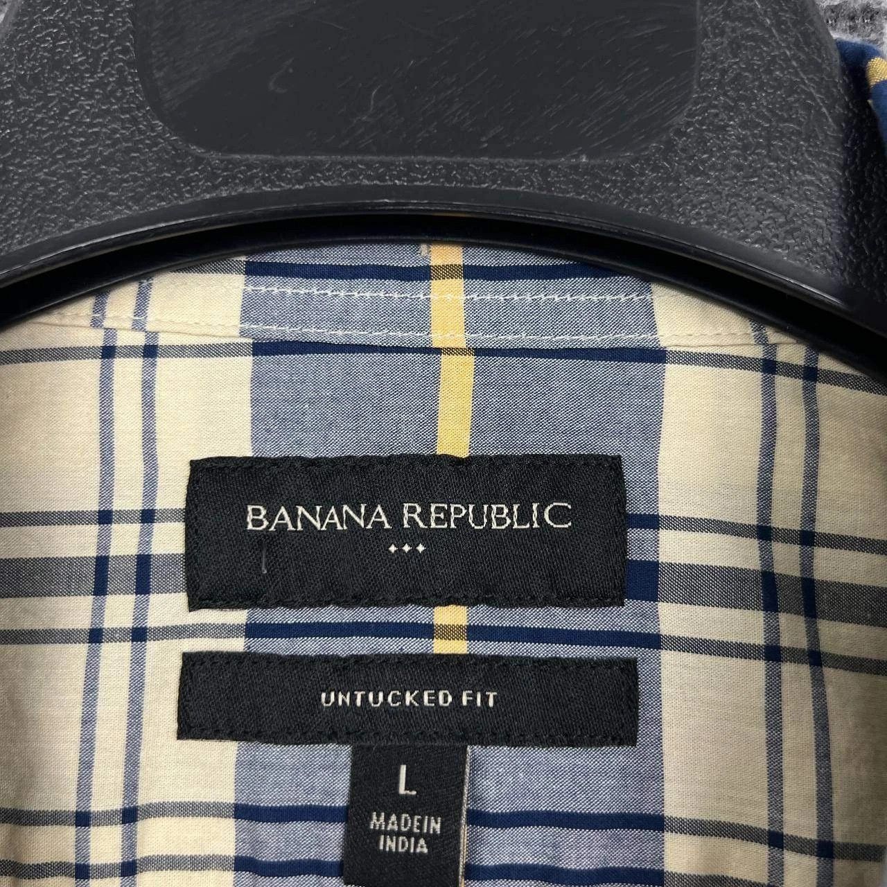 Banana Republic Banana Republic Button Up Shirt Men Flannel Plaid Cotton L Size US L / EU 52-54 / 3 - 3 Thumbnail