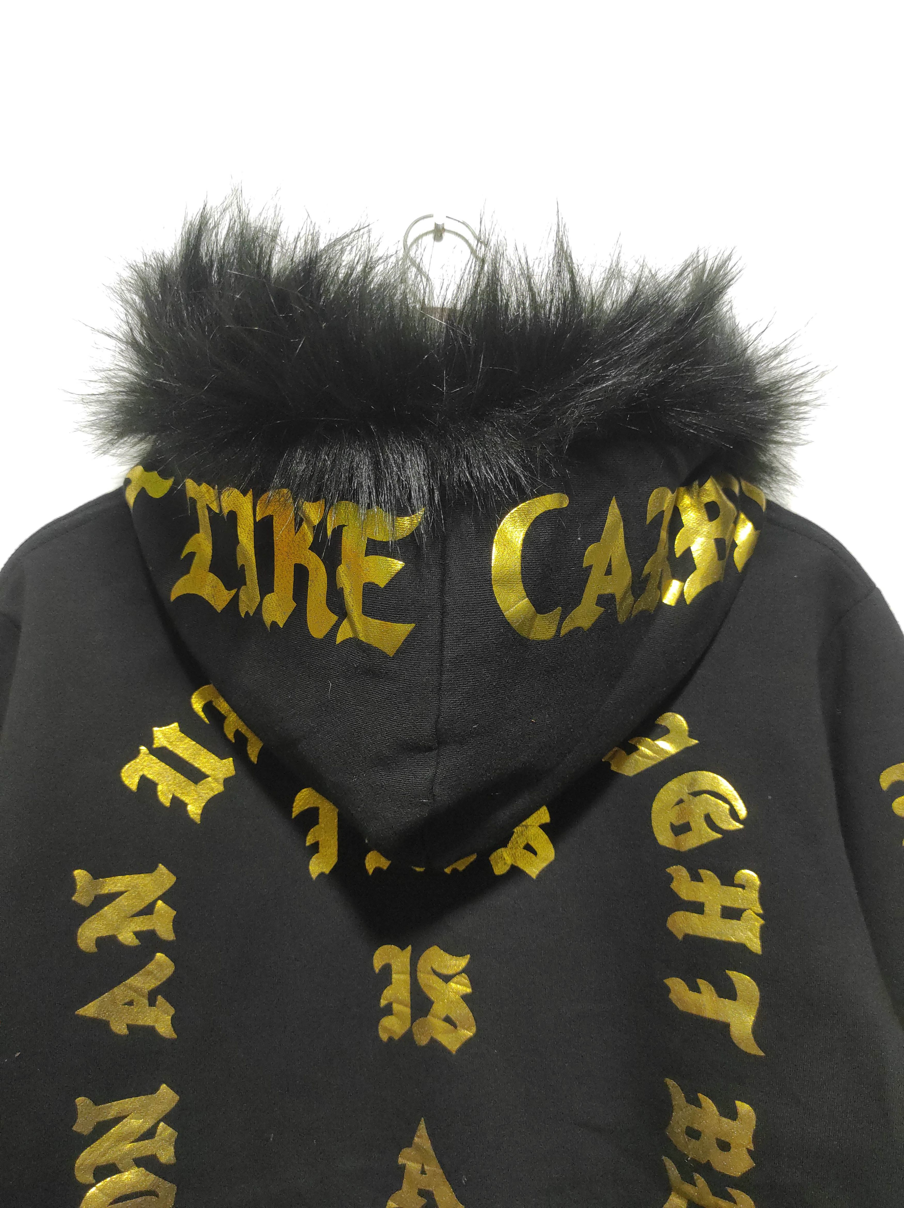 Le Grande Bleu (L.G.B.) Carbuto Zip Fur Hoodie Inspired Chrome Hearts Cross Size US L / EU 52-54 / 3 - 15 Thumbnail
