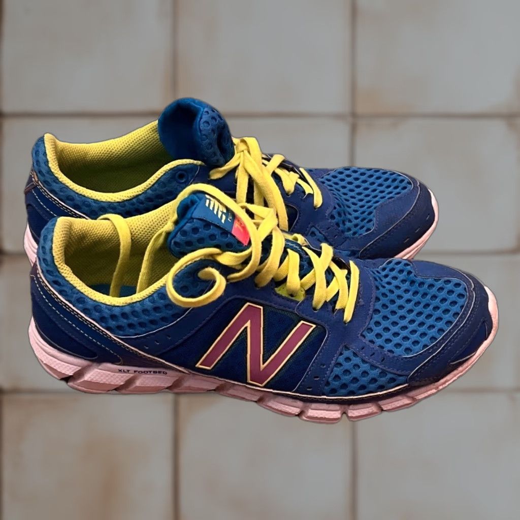 New Balance New Balance 750v1 Running Training Sneaker Women US 9 Yellow Blue Pink Size US 9 / IT 39 - 1 Thumbnail