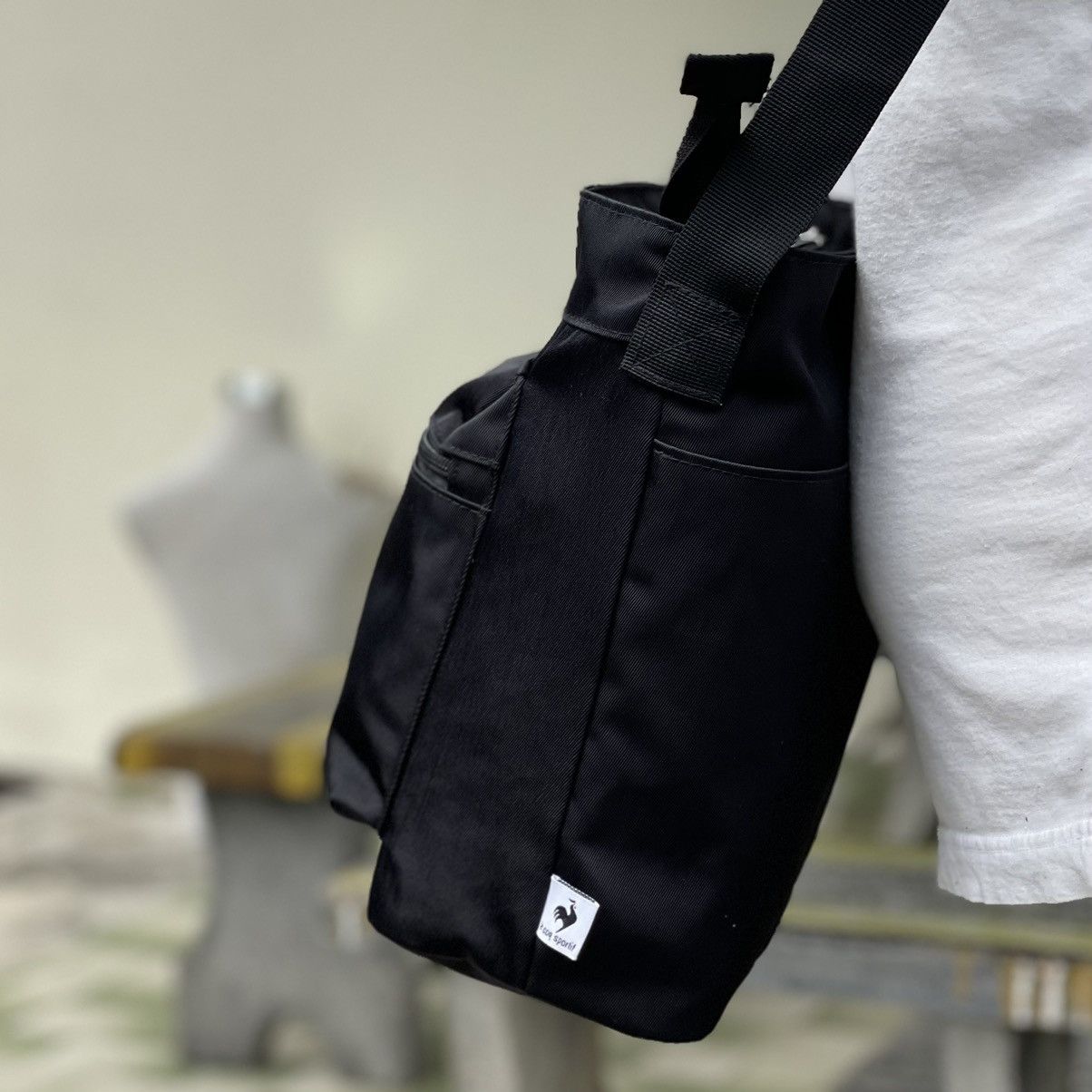 Le Coq Sportif Black Le Coq Sportif Crossbody Size ONE SIZE - 3 Thumbnail