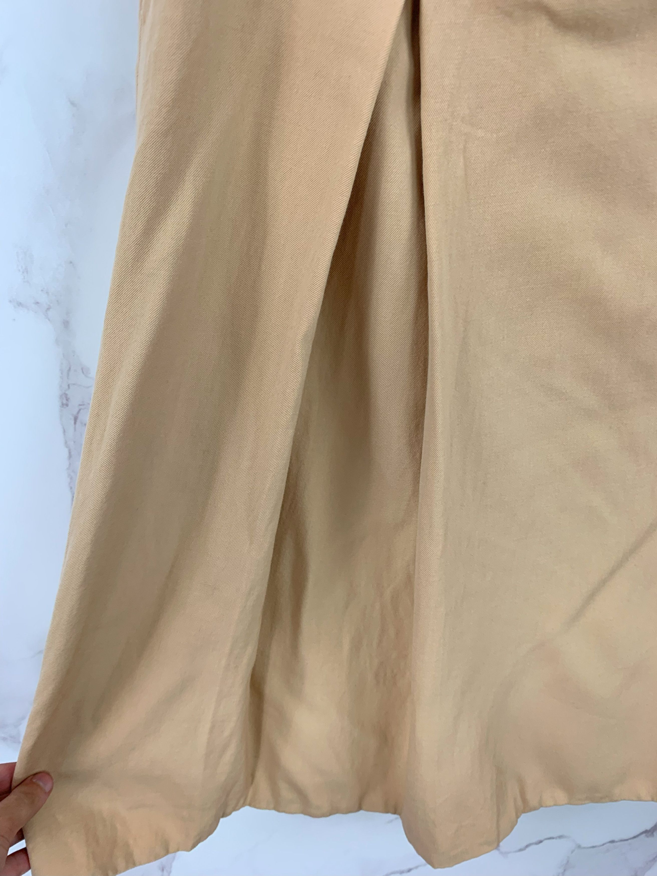 Celine Vintage Celine Wool Pleated Skirt Size 48 Size 36" / US 14 / IT 50 - 8 Thumbnail