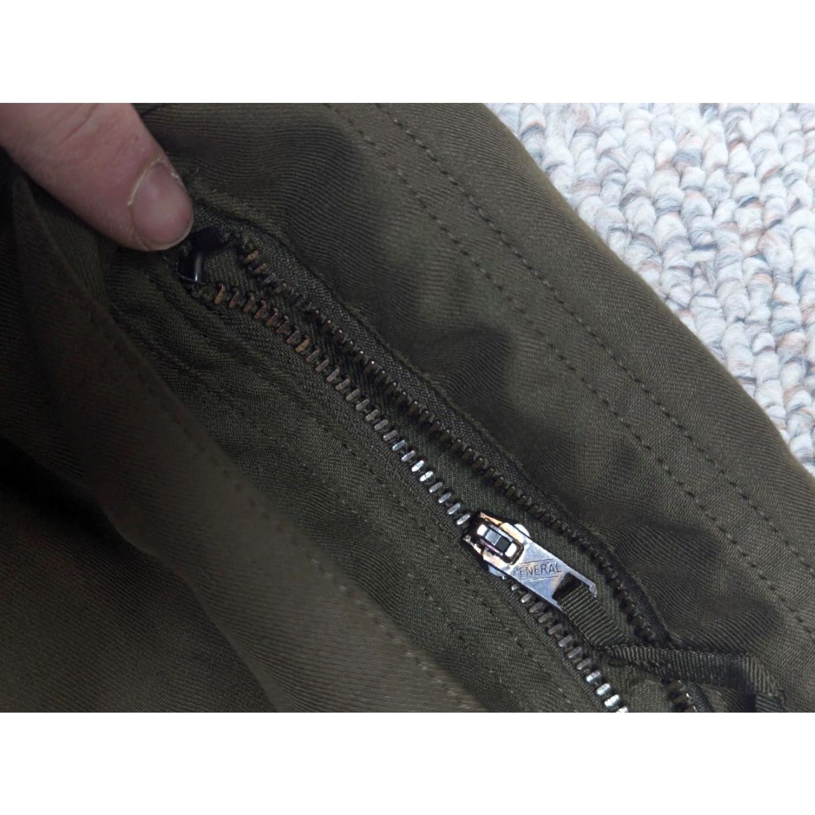 Vintage VINTAGE US Army Cargo Pants Shirt Mens 32x32 Green Cotton OG107 1970s Vietnam Size US 32 / EU 48 - 7 Thumbnail
