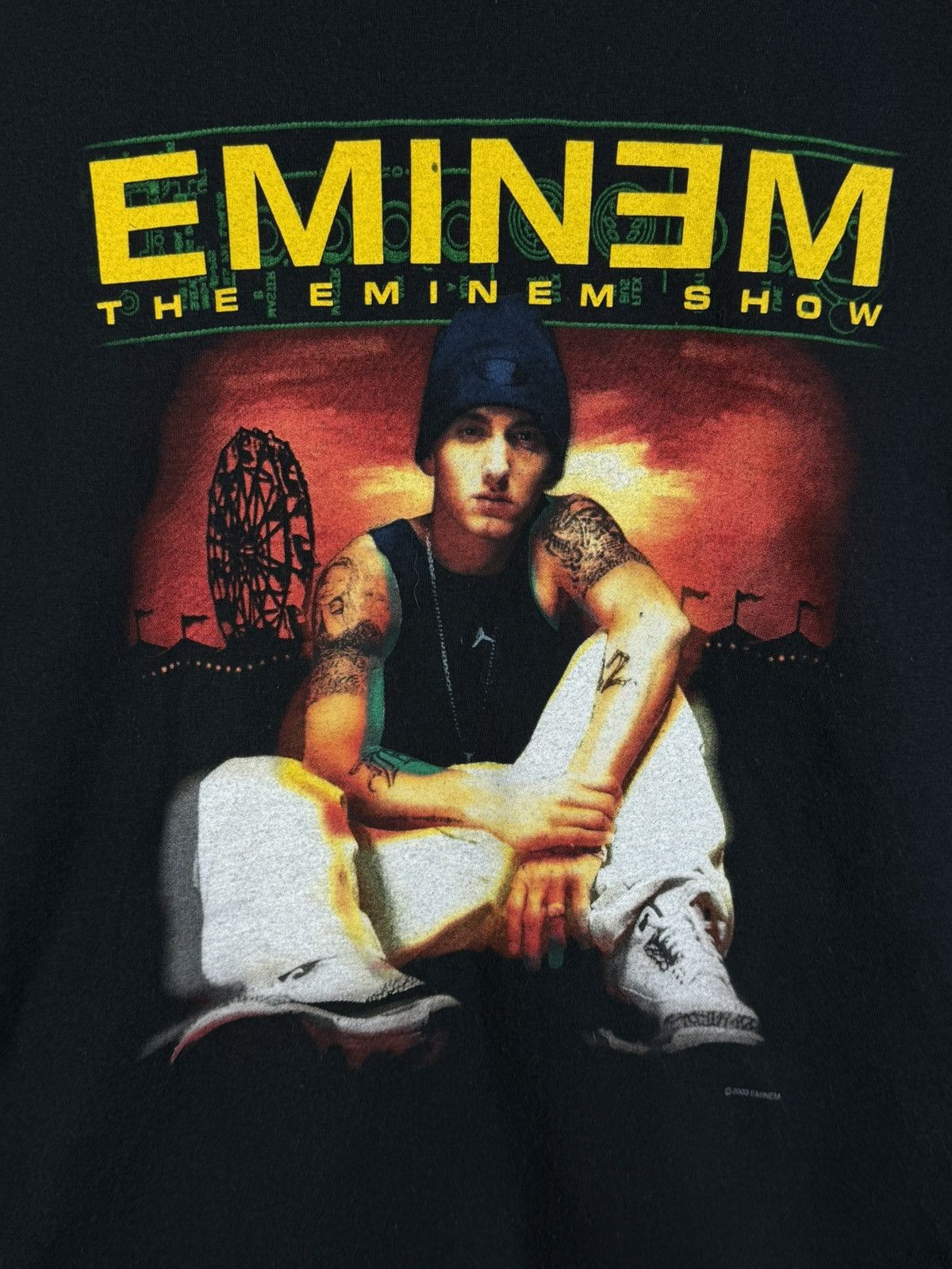 Band Tees 00s Eminem 2002 Anger Management Tour Rap Band T-Shirt S Size US S / EU 44-46 / 1 - 2 Thumbnail