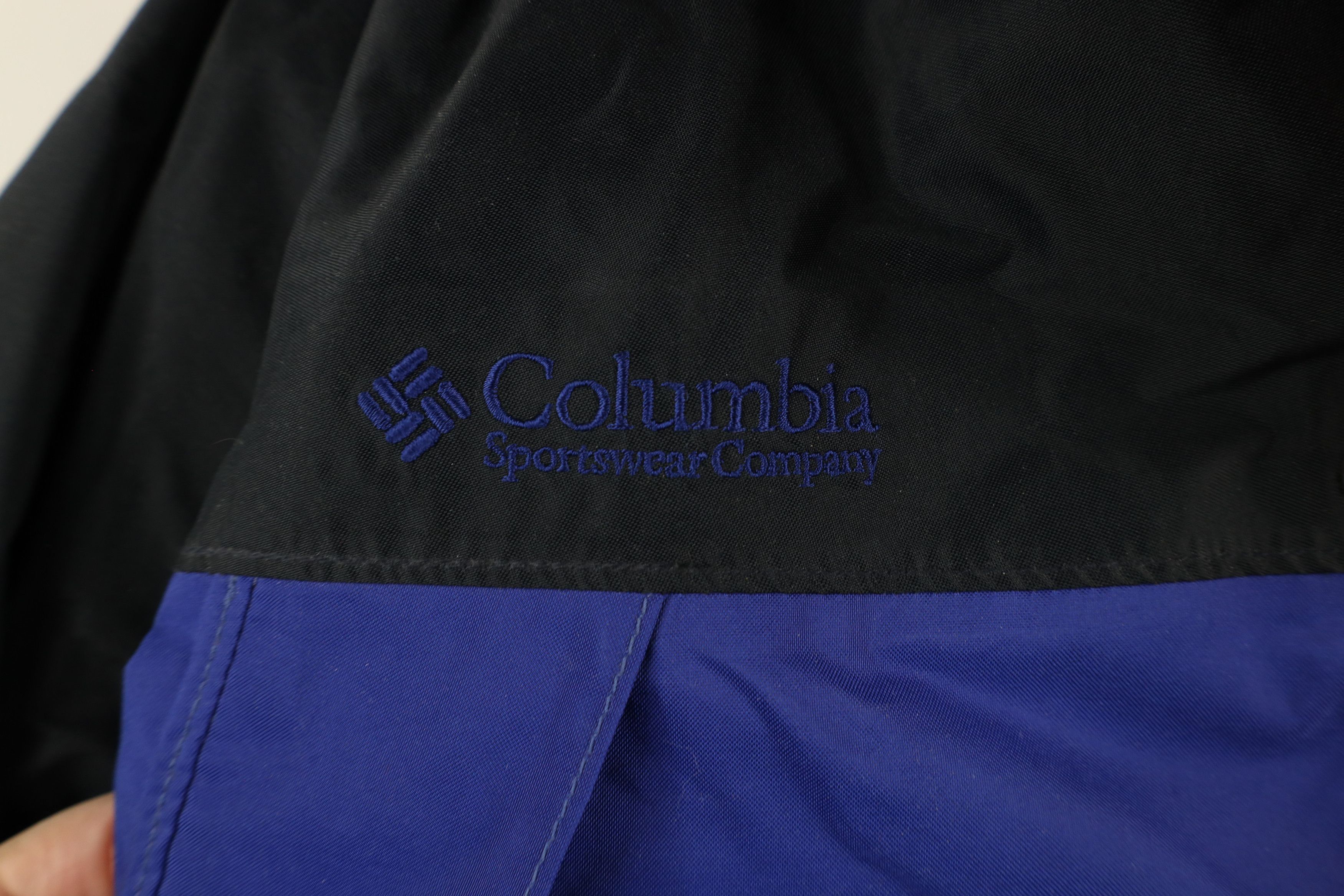 Columbia × Vintage Vintage 90s Columbia 2 In 1 Winter Hooded Jacket Coat Blue Size US L / EU 52-54 / 3 - 5 Thumbnail