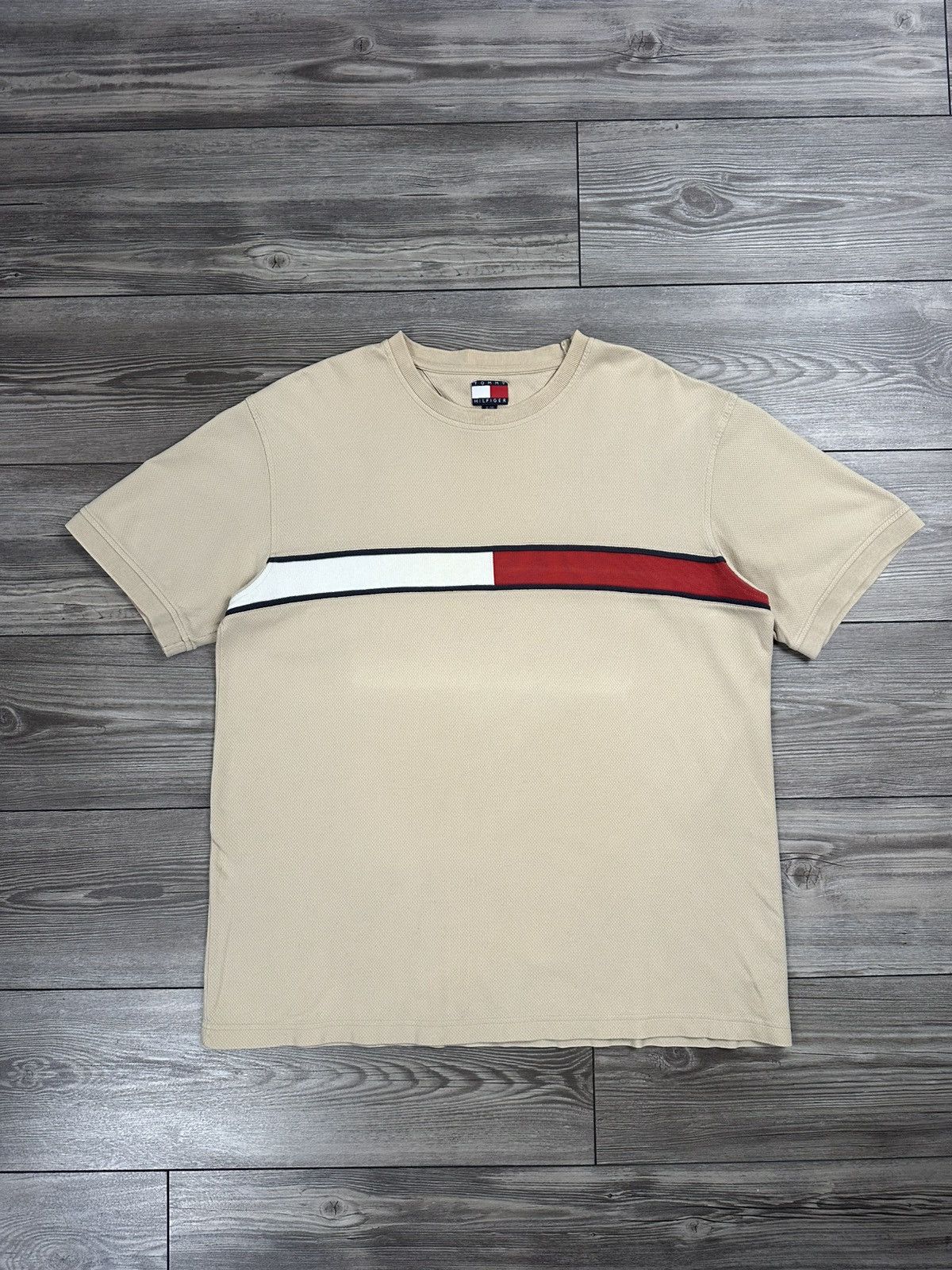 Tommy Hilfiger Vintage Y2K Tommy HIlfiger T Shirt Size US XL / EU 56 / 4 - 1 Thumbnail