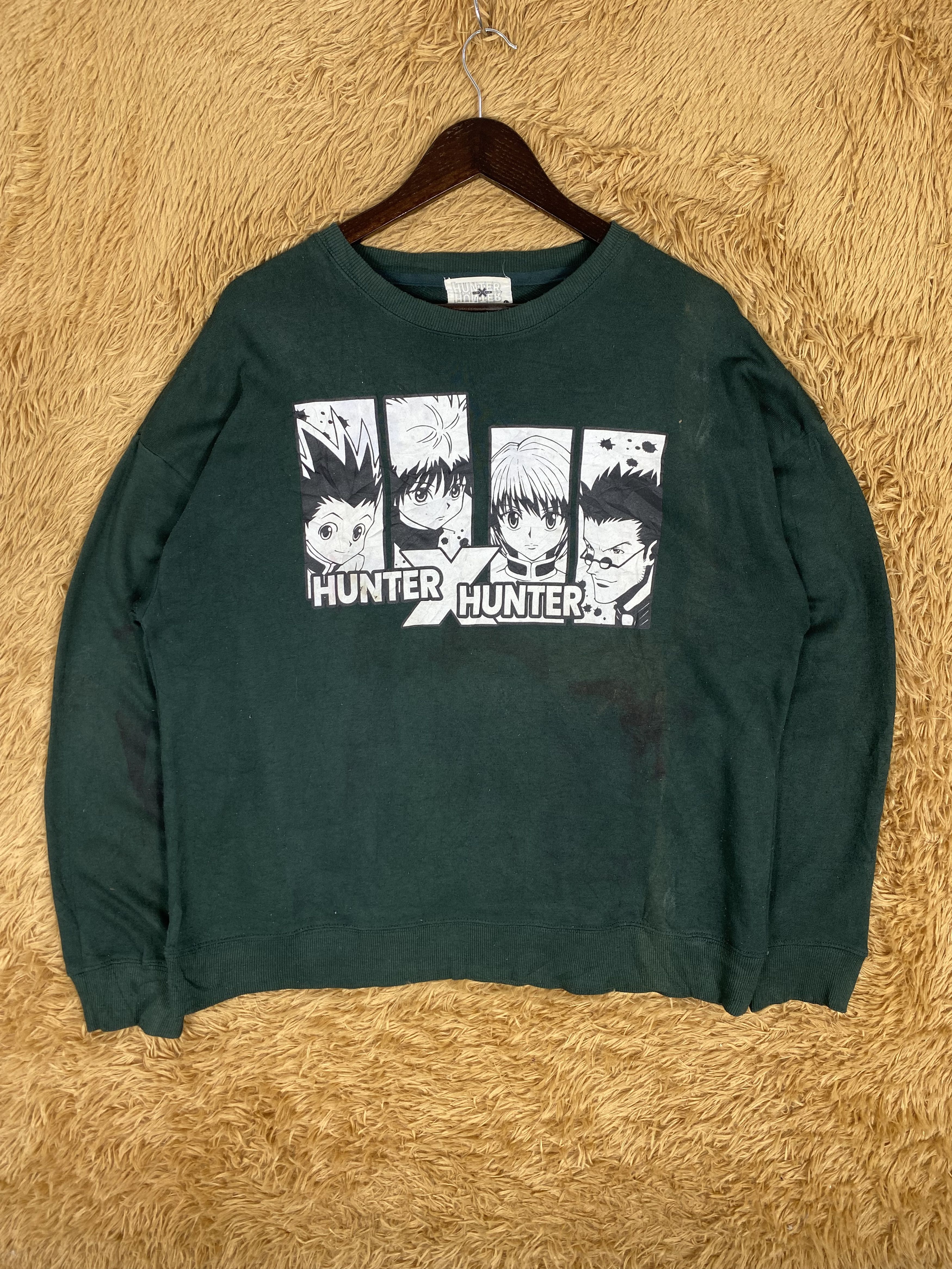 Hunter Vintage Hunter Japanese Anime Sweatshirts PS0129 Size US M / EU 48-50 / 2 - 1 Thumbnail
