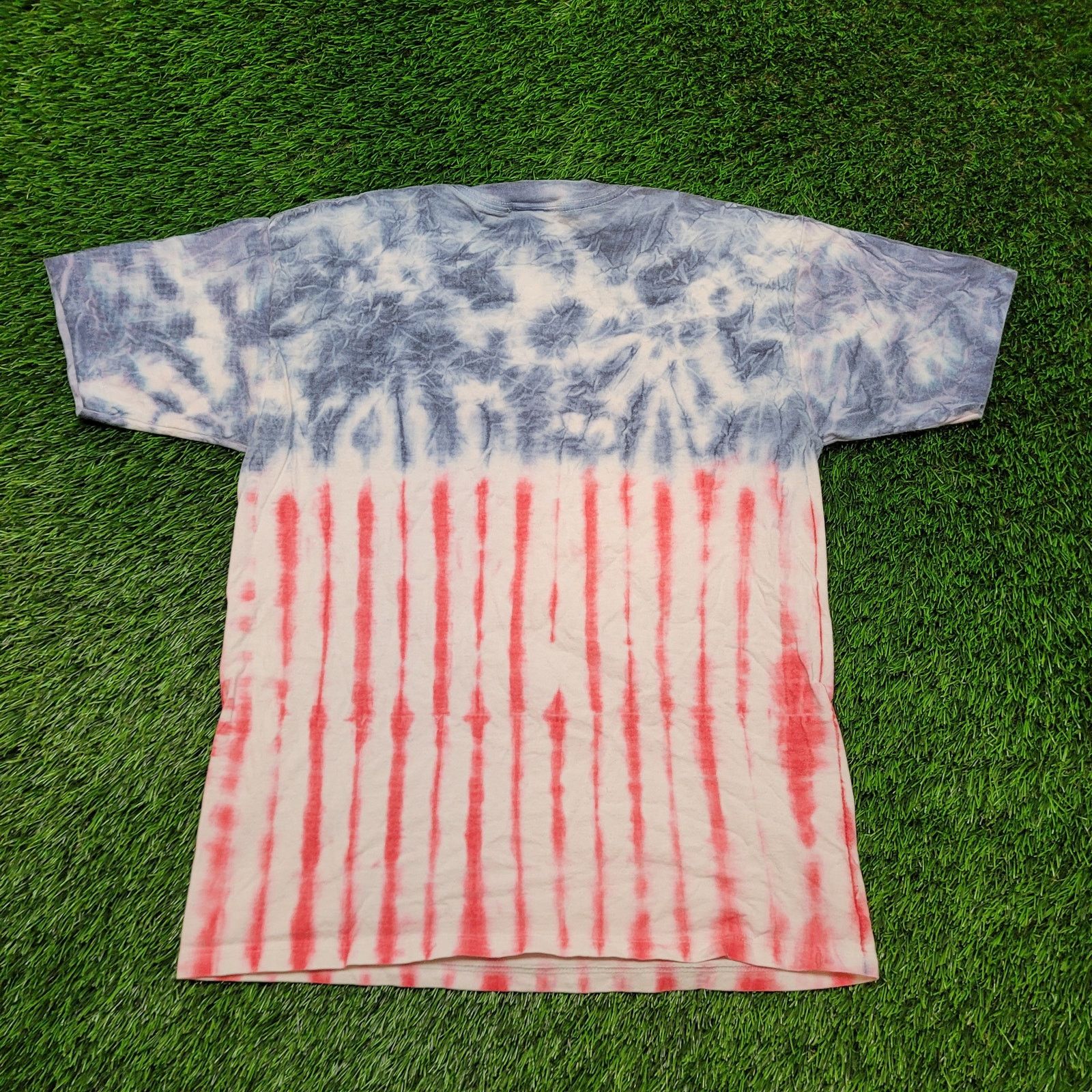 Disney VTG 90s Disney T-Shirt Men S / Women M Tie Dye American Flag Size US S / EU 44-46 / 1 - 6 Thumbnail