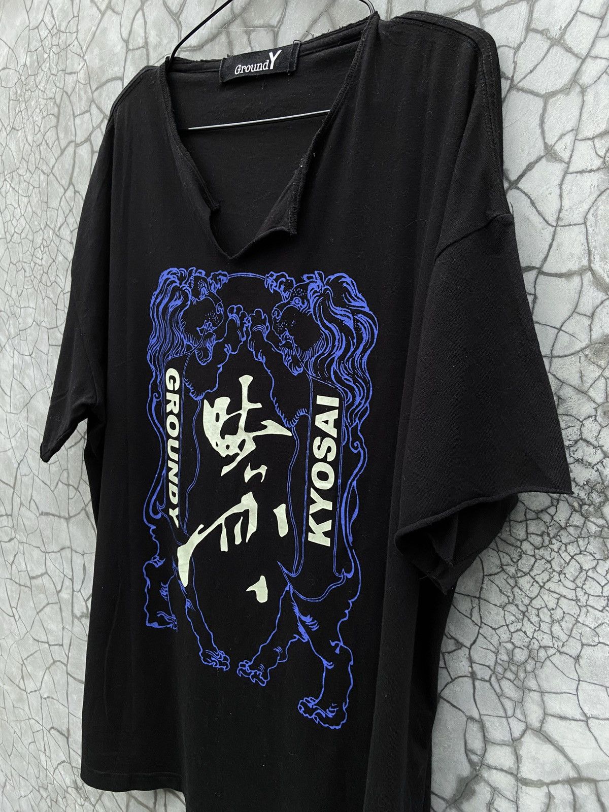 Yohji Yamamoto Ground Y Yohji Yamamoto Tee Size US M / EU 48-50 / 2 - 8 Thumbnail