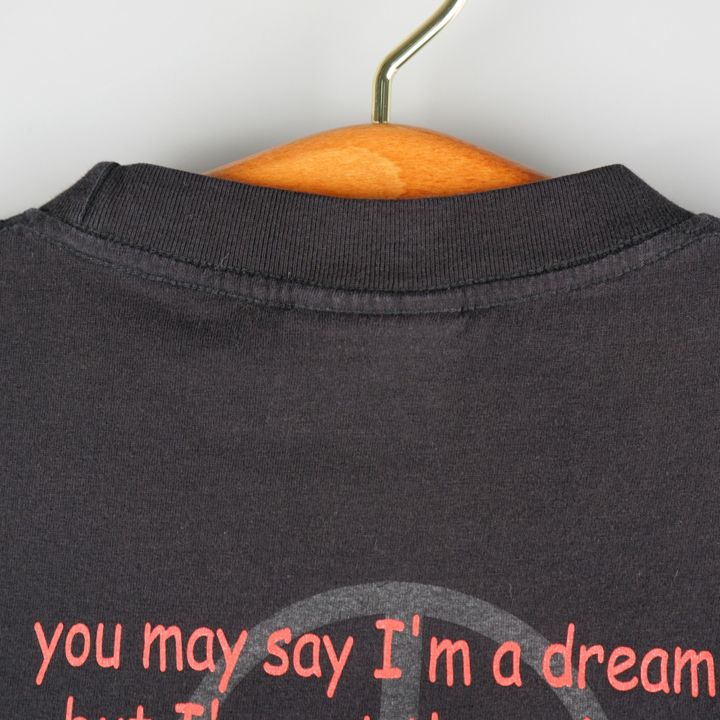 Band Tees × Vintage Vintage 90s John Lennon T-Shirt The Beatles Size US L / EU 52-54 / 3 - 8 Thumbnail