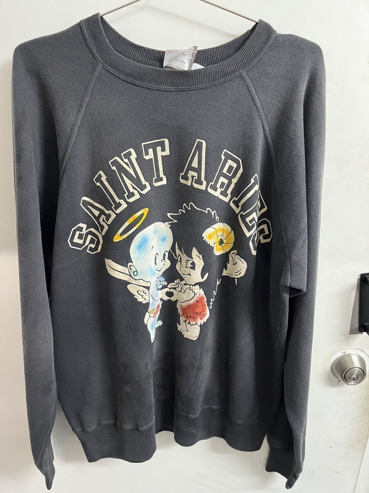 Saint Michael Aries Crewneck Sweatshirt Size US L / EU 52-54 / 3 - 1 Thumbnail
