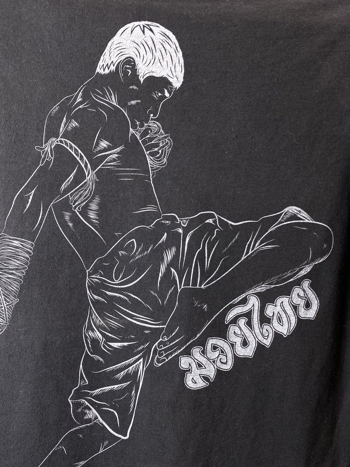 Band Tees Muay Thai Boxing T Shirt Fight Thailand Box WWE WWF Size US M / EU 48-50 / 2 - 6 Thumbnail