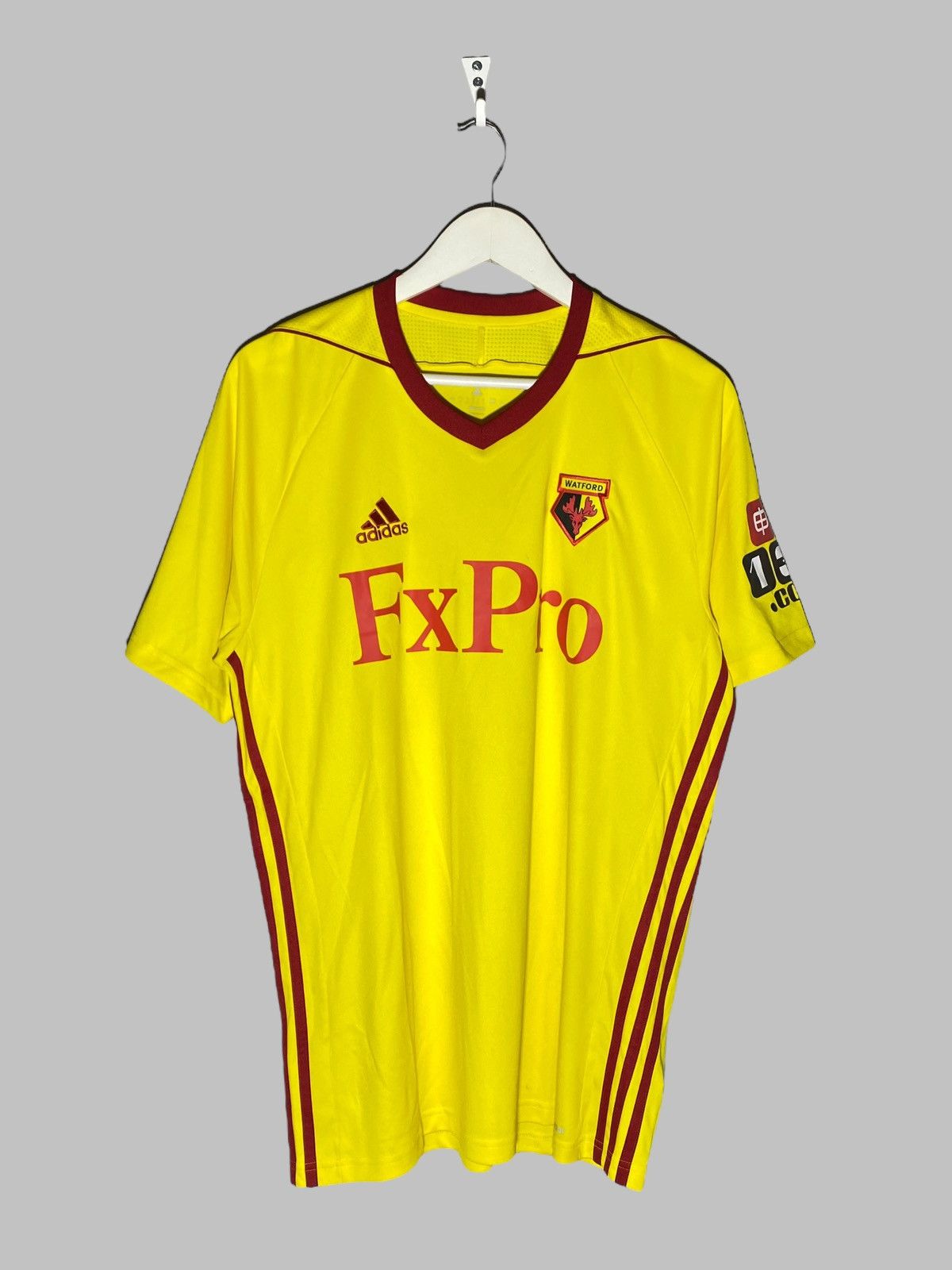 Other 🔥 ADIDAS WATFORD 2017 FOOTBALL SHIRT SOCCER JERSEY Size US L / EU 52-54 / 3 - 1 Thumbnail