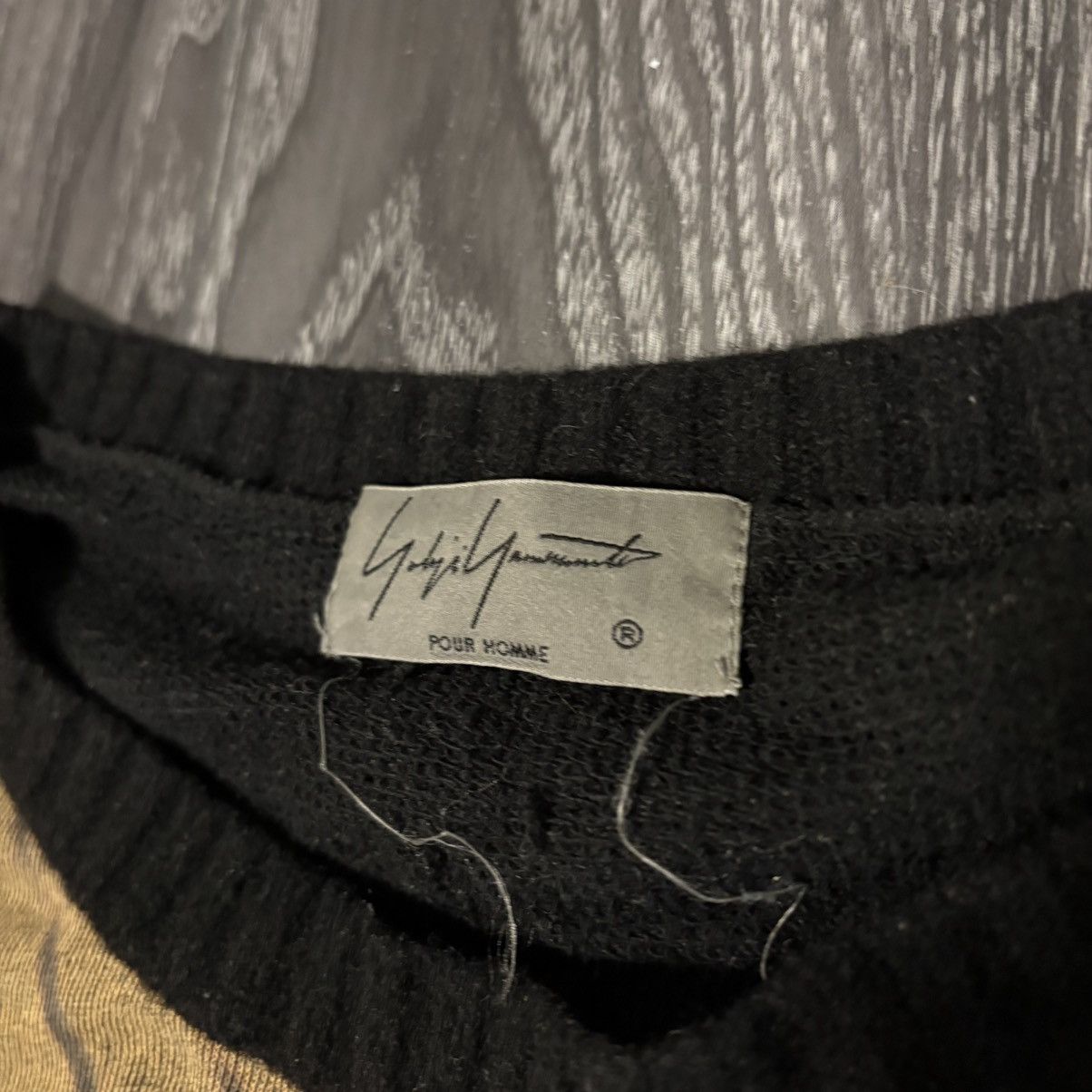Yohji Yamamoto Cyborg 009 Intarsia knit Size US L / EU 52-54 / 3 - 3 Thumbnail