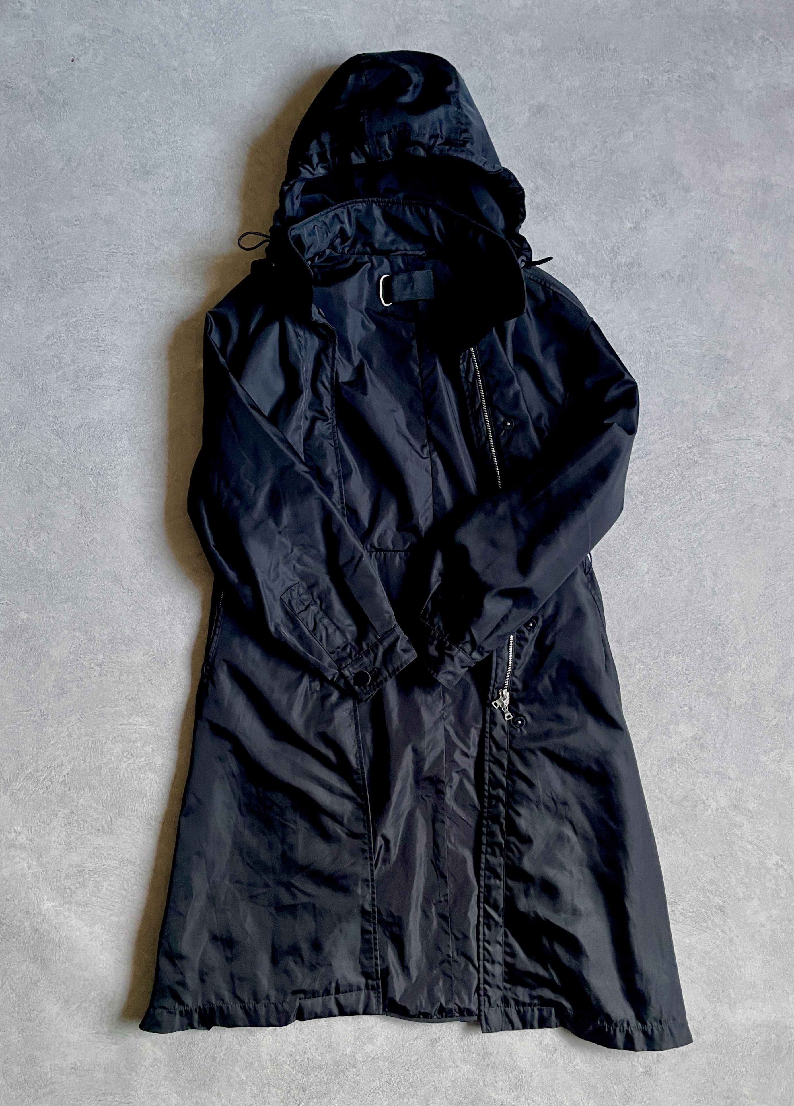 Prada Prada FW 1999/2000 Nylon K-Way Raincoat Size L / US 10 / IT 46 - 7 Thumbnail
