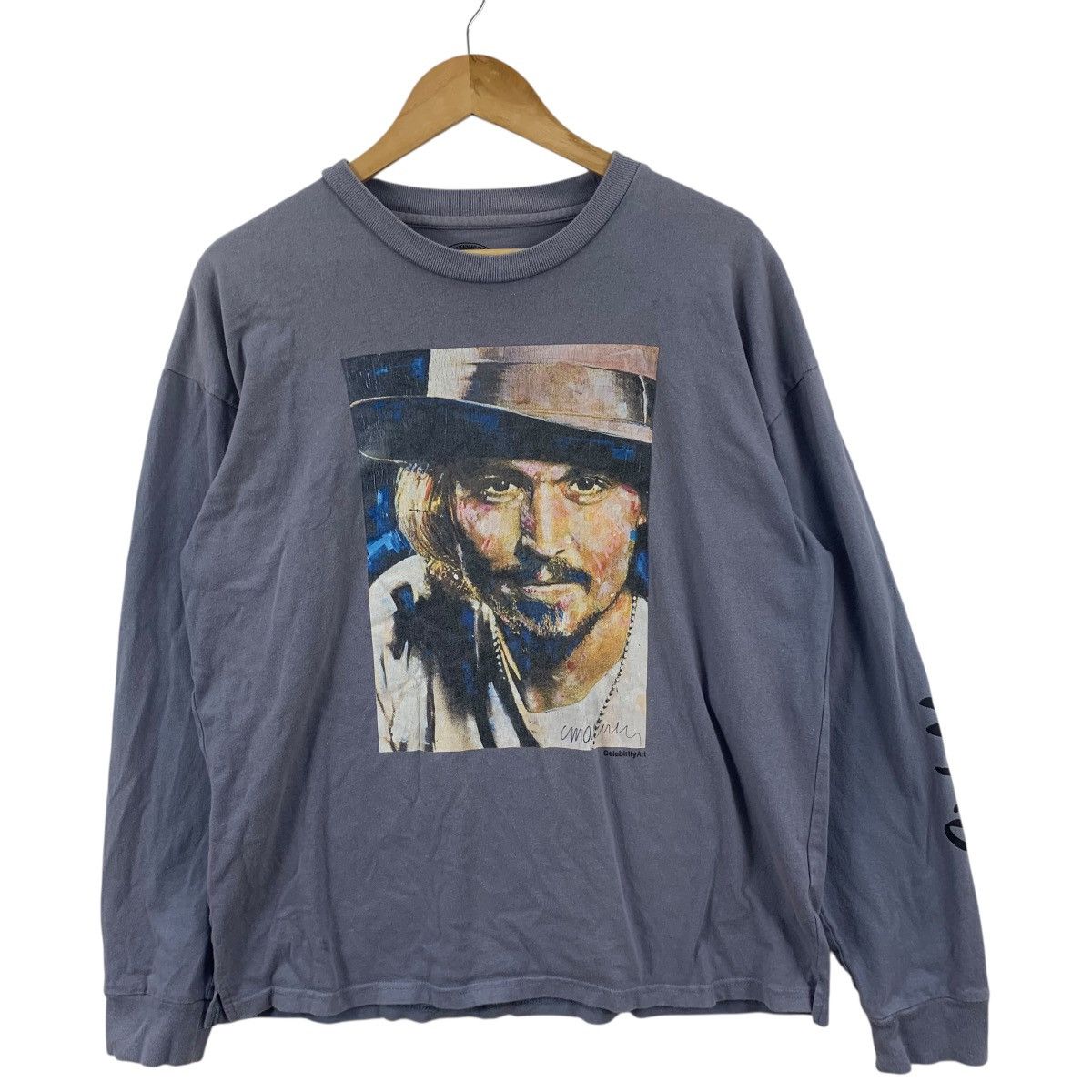 Other CELEBRITY ICONS ART Sid Maurer Johnny Depp Artwork Tee Shirt Size XL / US 12-14 / IT 48-50 - 4 Thumbnail