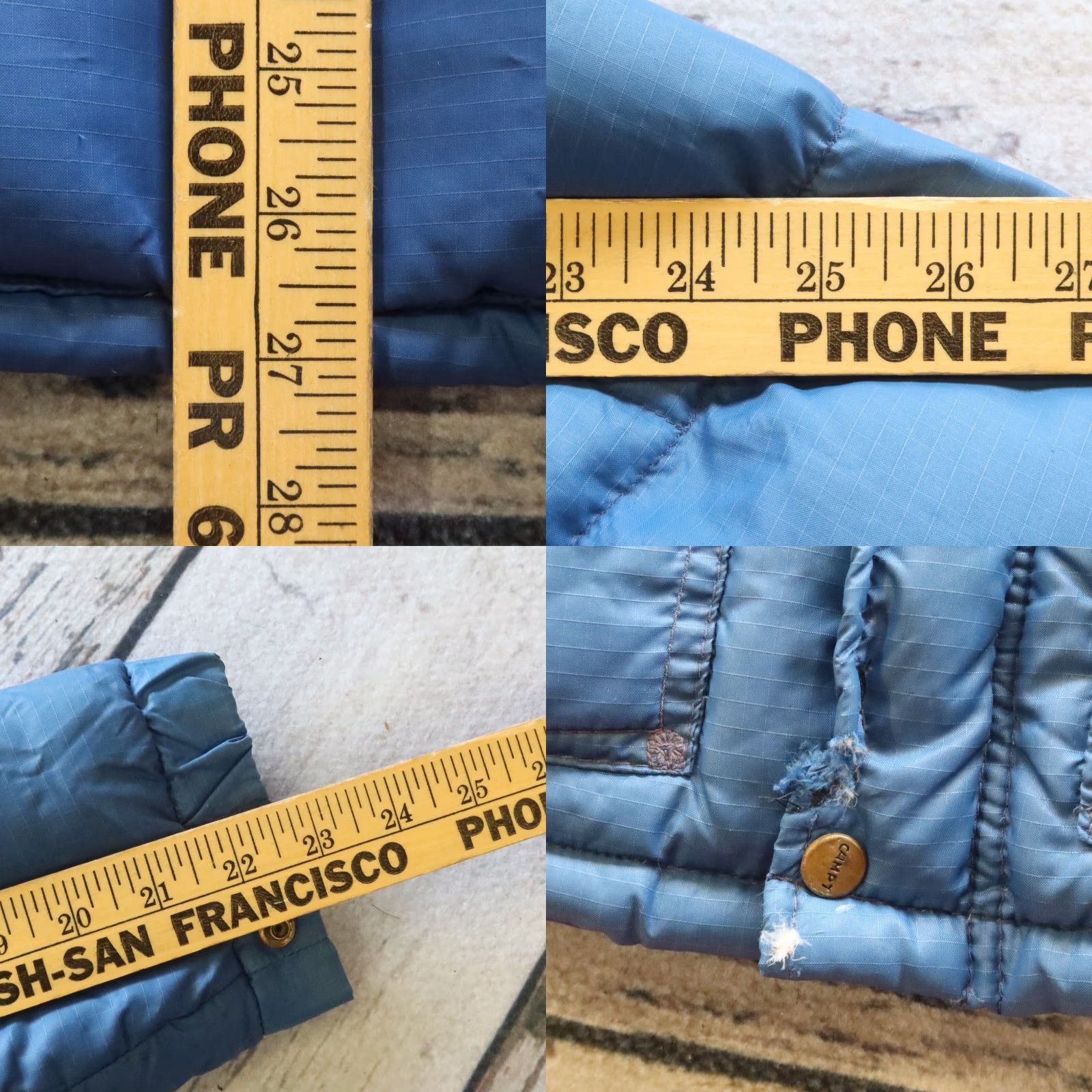 Vintage VINTAGE Camp 7 Puffer Jacket Men M Blue, Jacket, Camp7, Vintage Camp 7 Puffer Jacket, Men M Blue Size US M / EU 48-50 / 2 - 8 Thumbnail