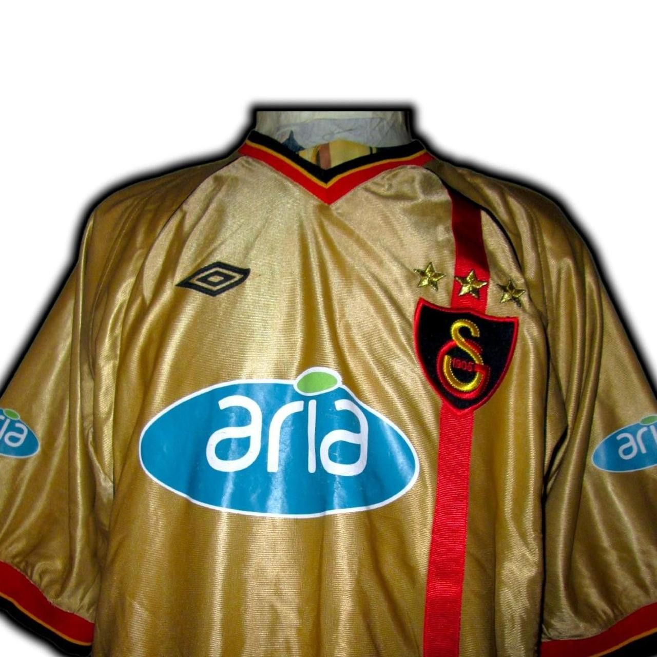 Umbro Fc Galatasaray SK Turkey 2002 2003 Fourth Shirt Jersey Size US XL / EU 56 / 4 - 1 Thumbnail