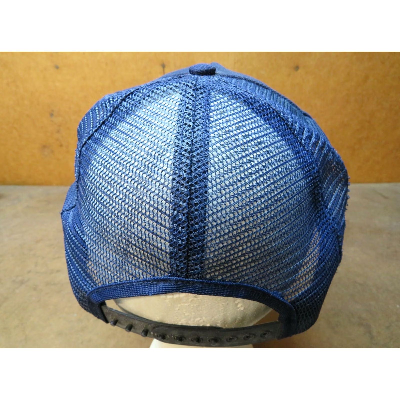 Vintage Vintage Illinois Veterans home at Quincy RESIDENT blue snapback hat trucker cap Size ONE SIZE - 3 Thumbnail