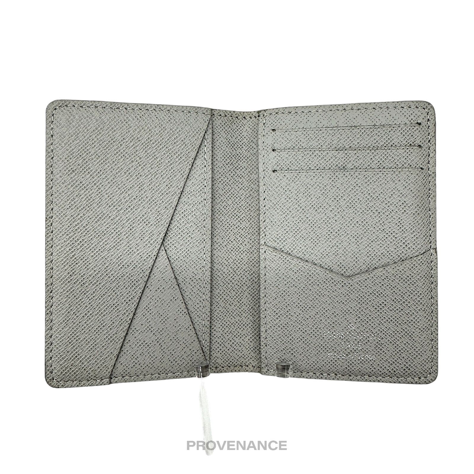 Louis Vuitton 🔴 Louis Vuitton Pocket Organizer Wallet - Antarctica Logos Size ONE SIZE - 6 Thumbnail