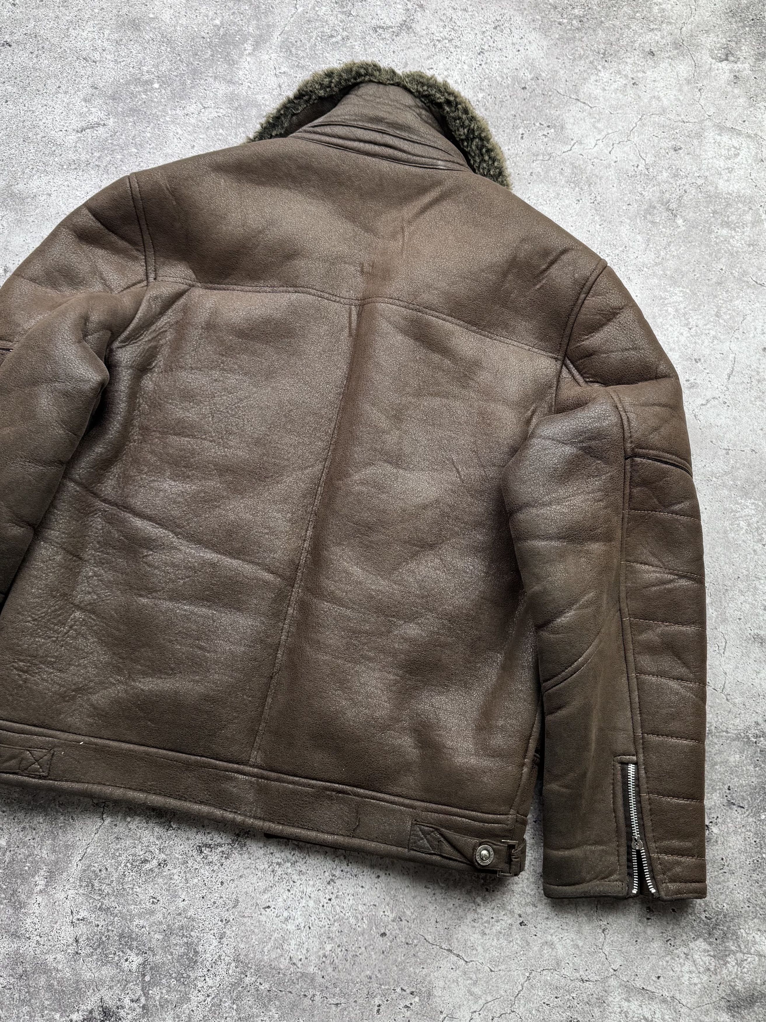 Vintage Vintage Faux Sheepskin Jacket C417(V530) Size US L / EU 52-54 / 3 - 10 Thumbnail