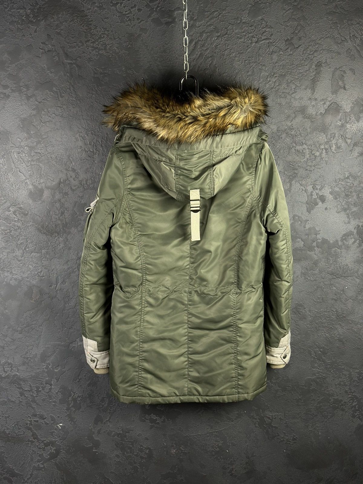 Schott × Vintage Schott Parka Jackat Fur Hooded Size US S / EU 44-46 / 1 - 5 Thumbnail