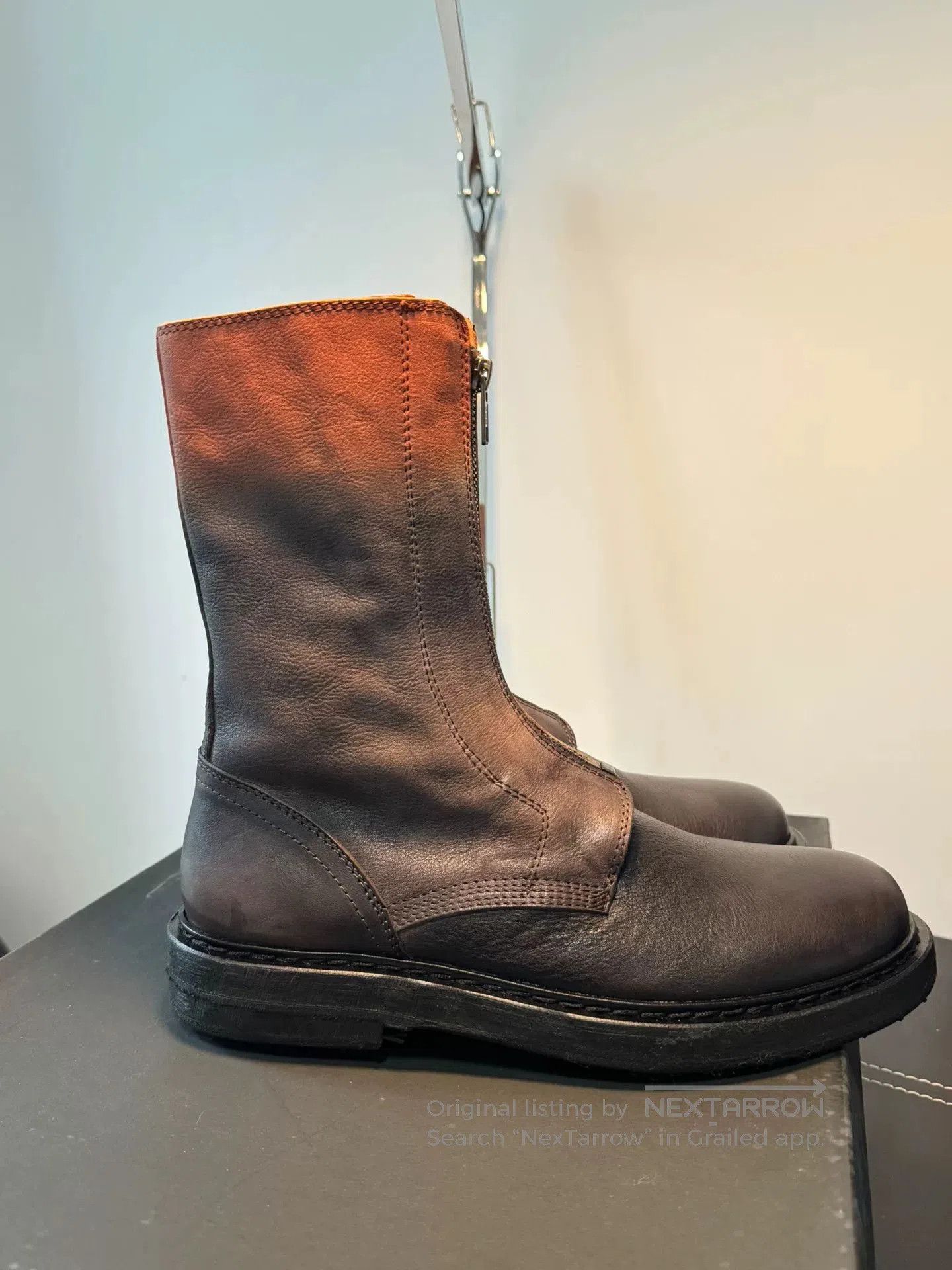 Ann Demeulemeester Ann Demeulemeester Combat Boots. Size US 7 / EU 40 - 6 Thumbnail