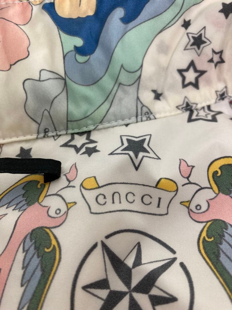 Gucci Gucci Nylon Parka - White, XL Rare Size US XL / EU 56 / 4 - 10 Thumbnail
