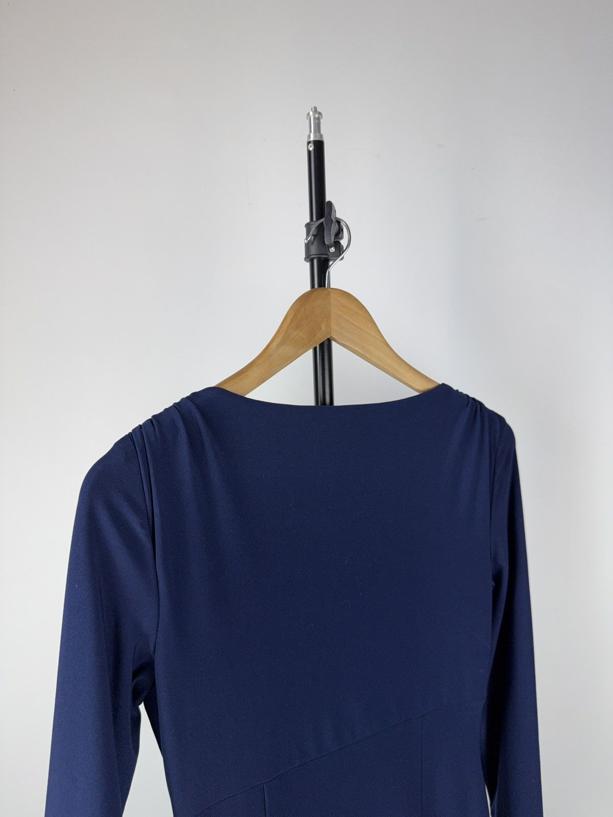 Polo Ralph Lauren Vintage 00s Luxury Polo Ralph Lauren Blue Sexy Dress Retro Size S / US 4 / IT 40 - 9 Thumbnail