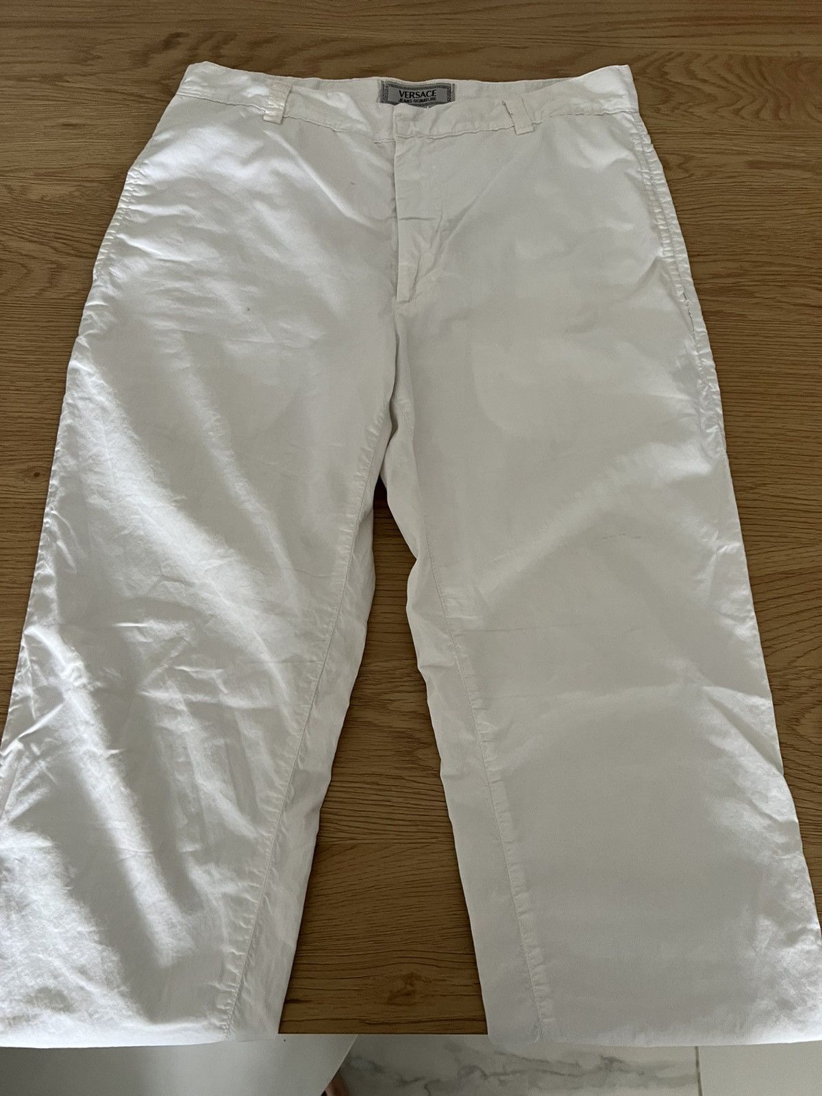 Versace Versace Cotton Pants Size US 32 / EU 48 - 1 Thumbnail