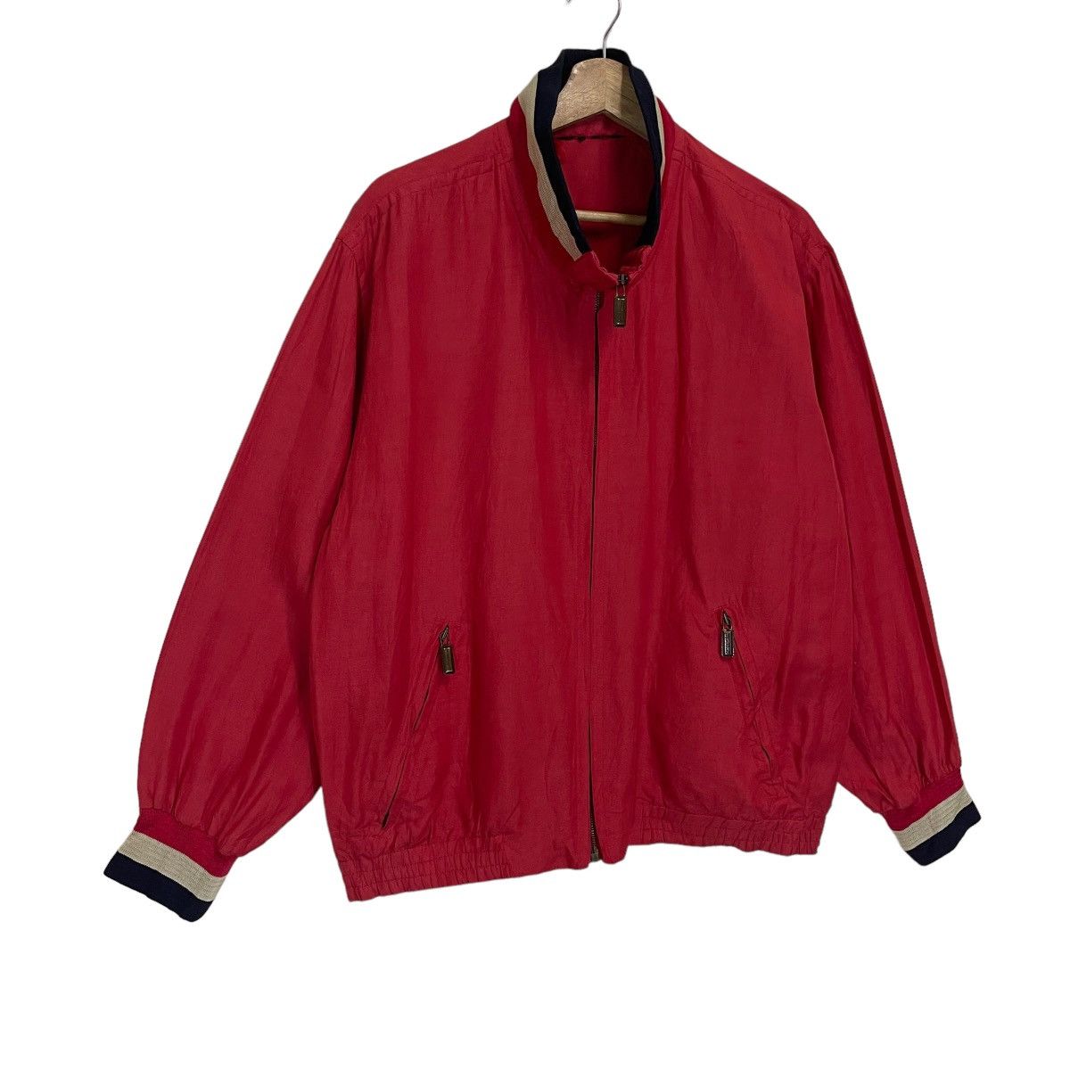 Givenchy Vintage 90s Givenchy Paris Zipper Light Jacket Size US M / EU 48-50 / 2 - 2 Thumbnail